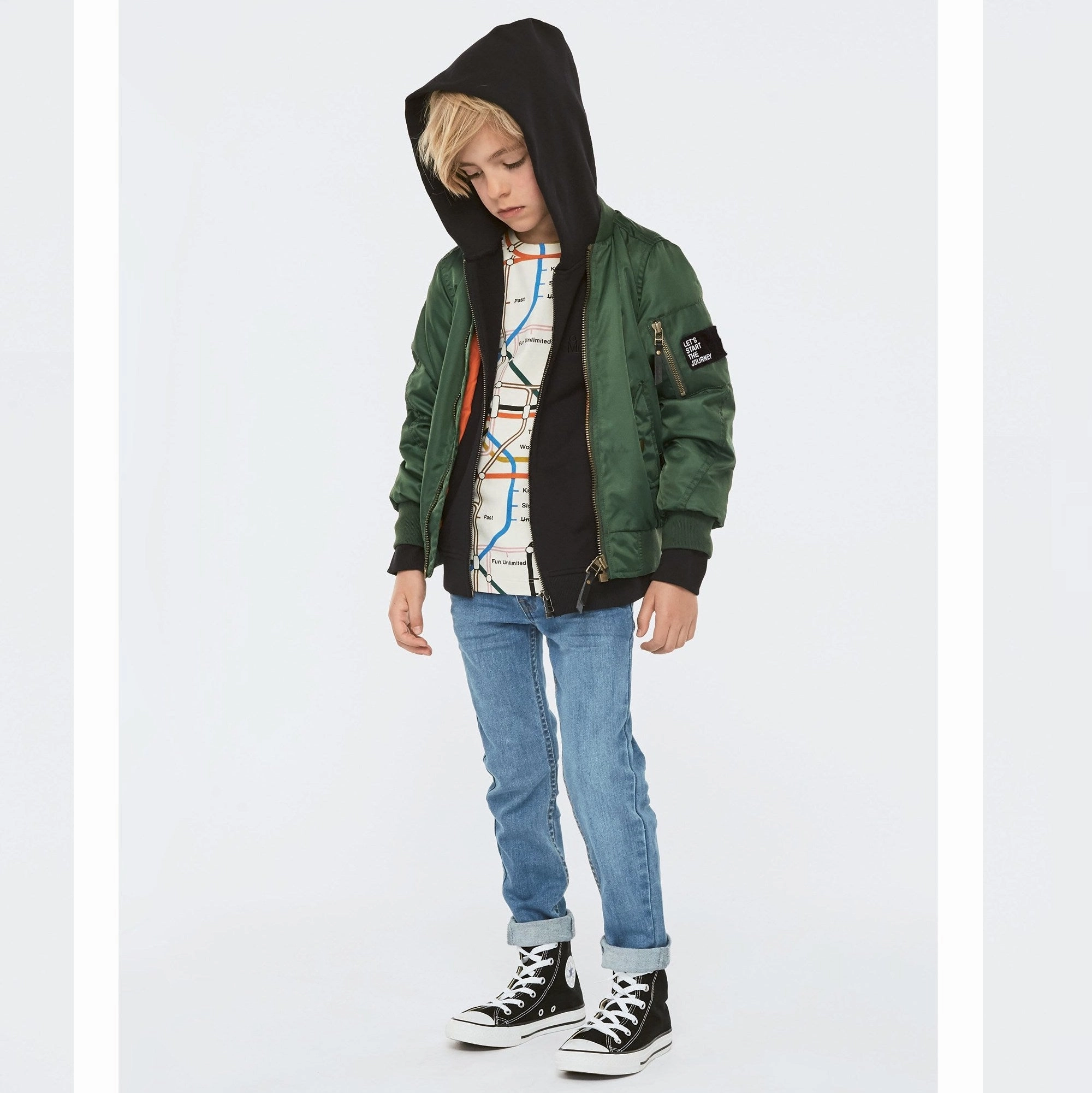 Molo Kids Boy's Roxo Knit T-shirts Year - Round