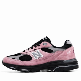 New Balance Made in USA 993 - Pink Taffy/Black Wide Step