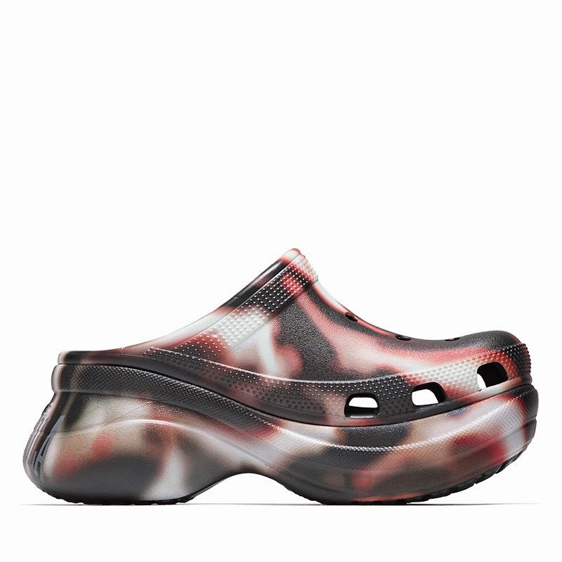 Elegant Fit Breathable mesh Mowalola x Crocs Bae - Black