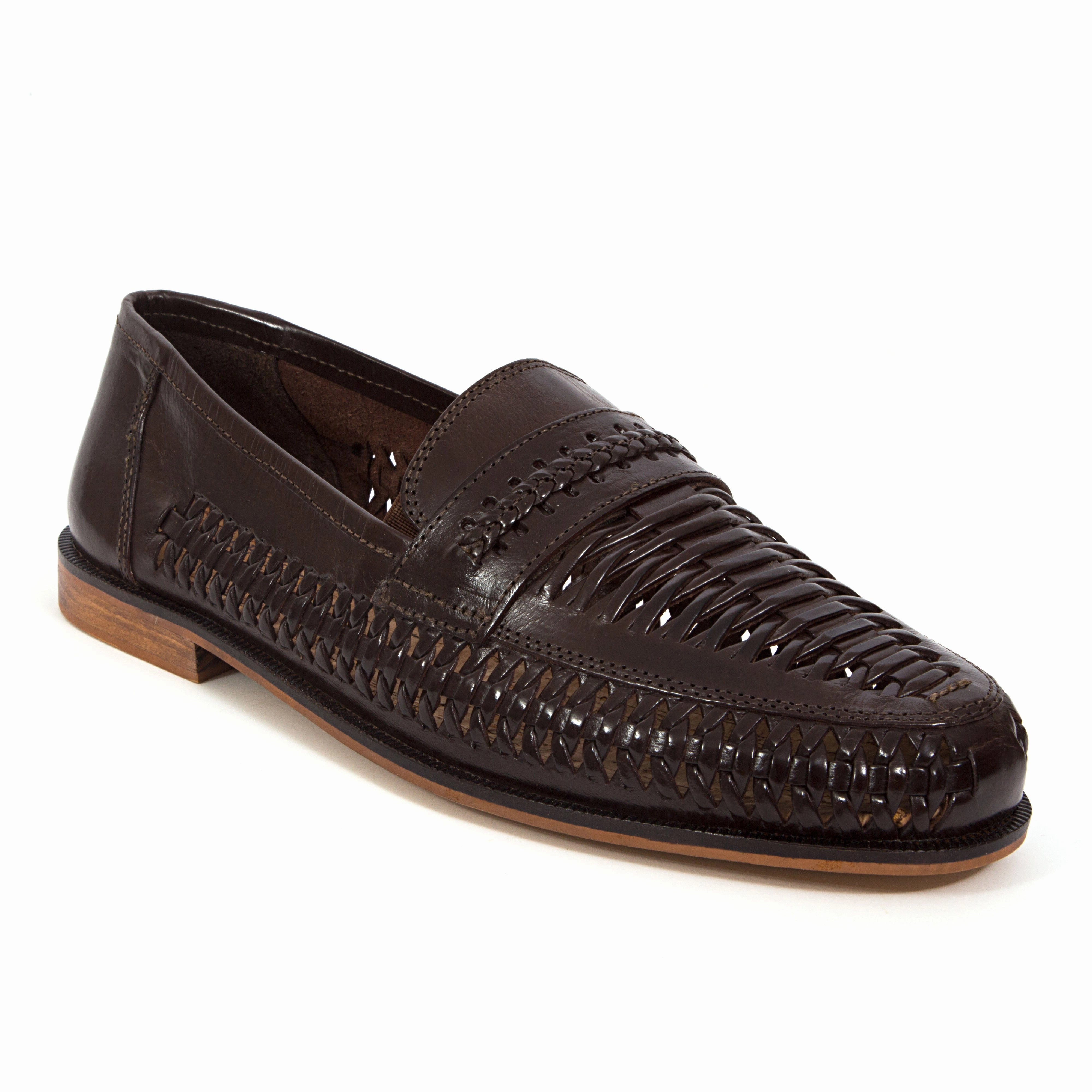 Men's Puebla in Dark Brown Slip Resistant Outsole Busy Life