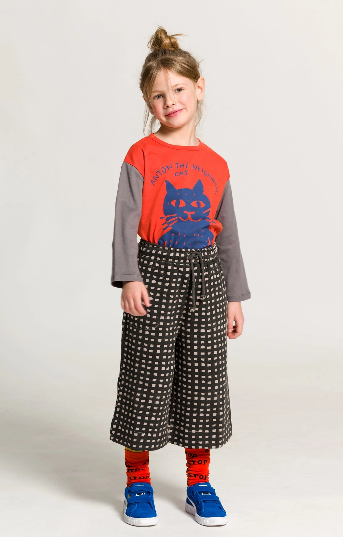 waterproof Floral kids' apparel nadadelazos Kids Long Sleeve T-shirt - Cat