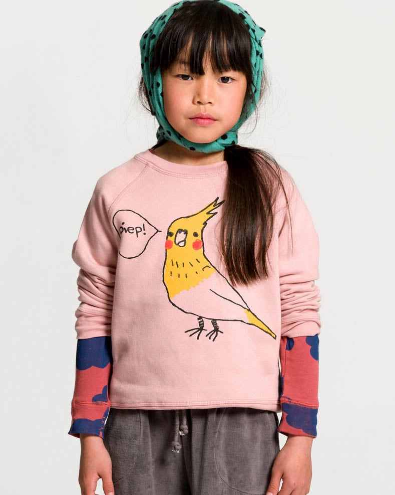 nadadelazos Sweatshirt PITTI BIRD JER.10.200 BIRD All - Purpose Organza