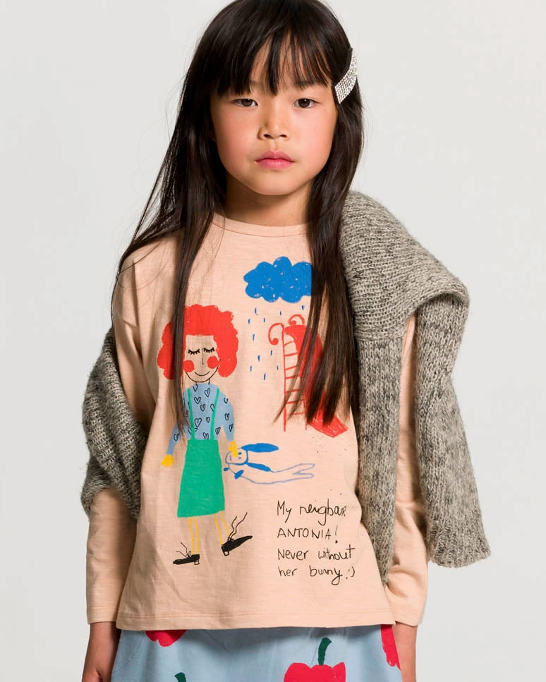 Anti - Bacterial Ruffled nadadelazos T-shirt ANTONIA TSH.13.507 ANT