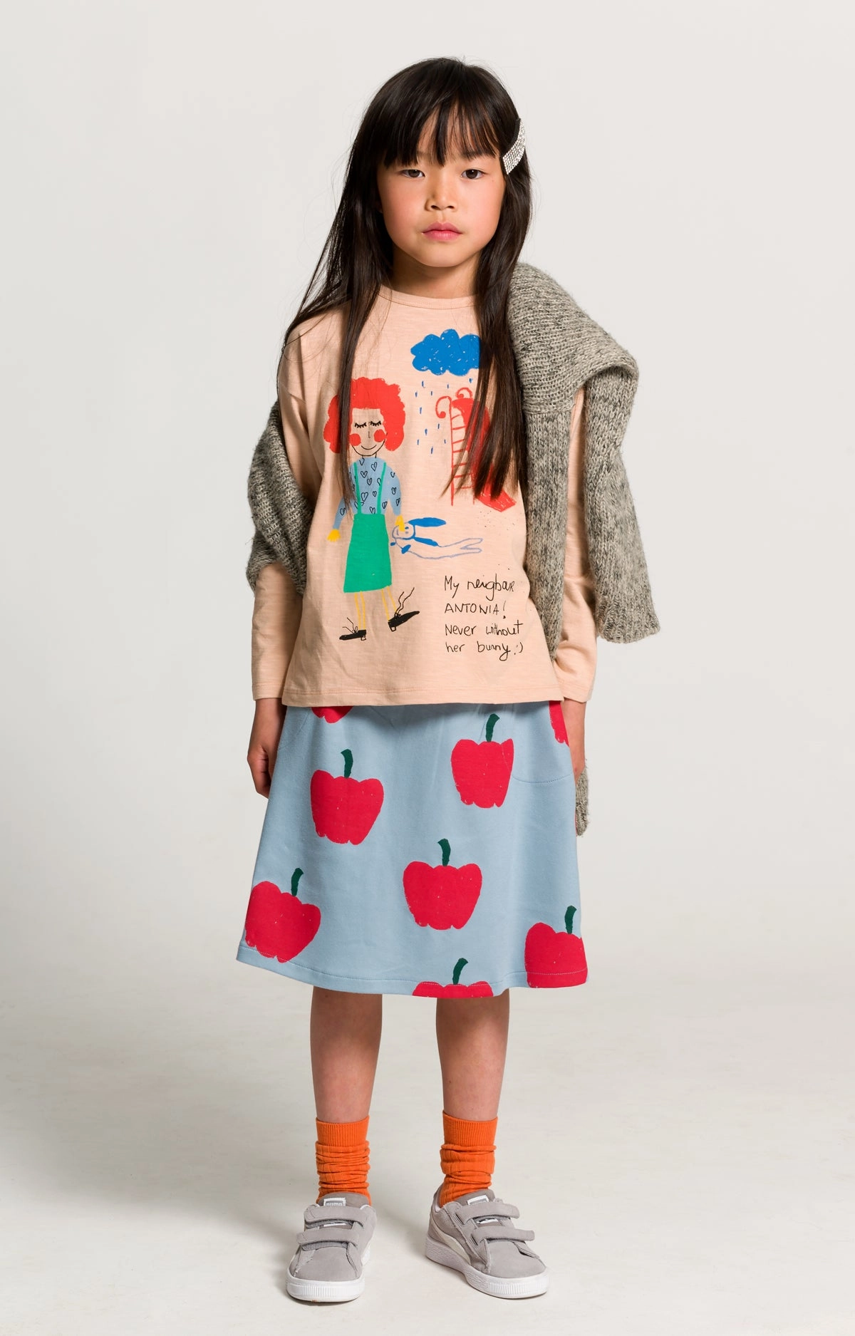 nadadelazos T-shirt ANTONIA TSH.13.507 ANT fade - resistant Extra - small