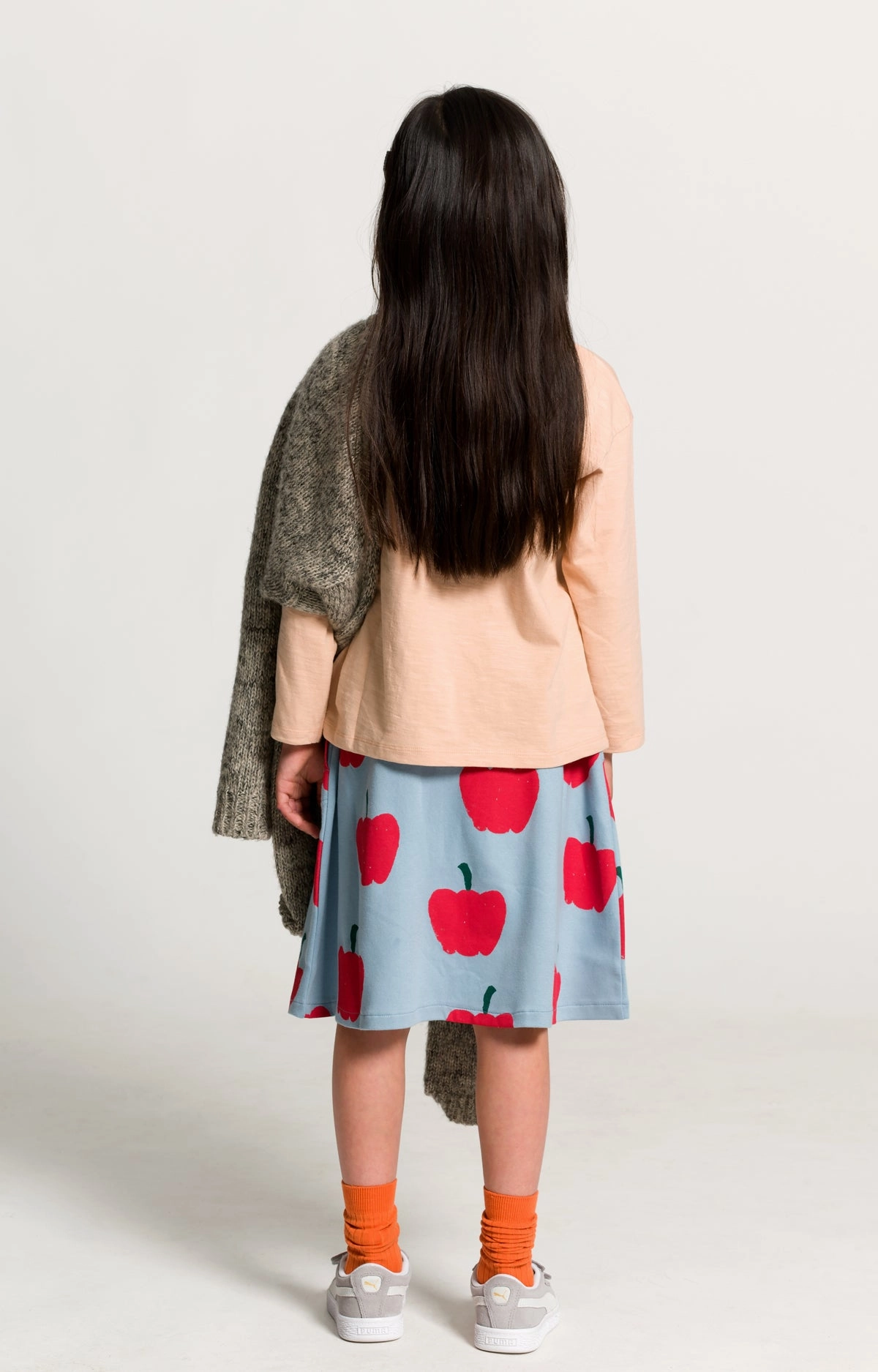 nadadelazos T-shirt ANTONIA TSH.13.507 ANT Faux fur kids' clothing