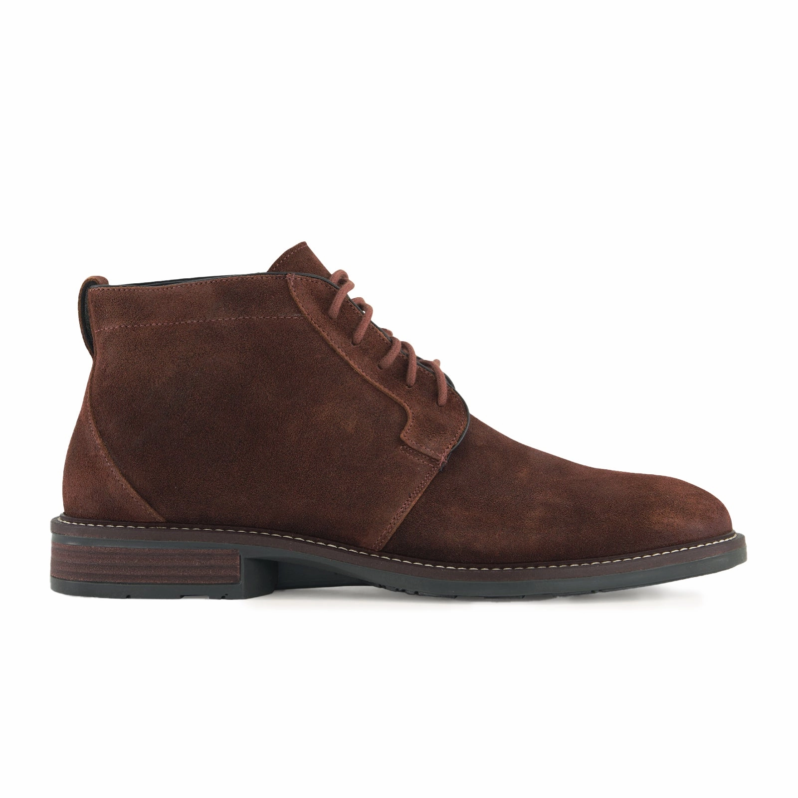 Flexible Naot Commander Ankle Boot (Men) - Seal Brown Suede