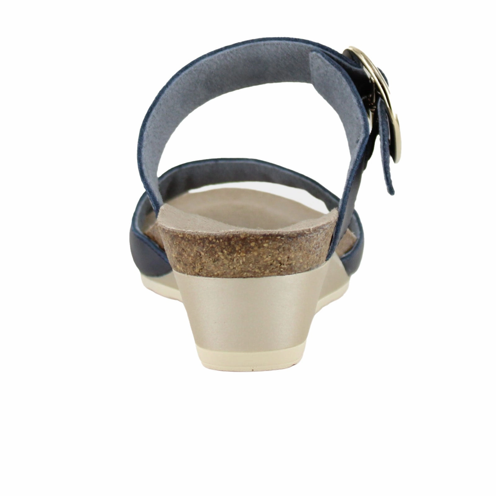 Naot Magic Wedge Sandal (Women) - Polar Sea Leather Ventilated Upper