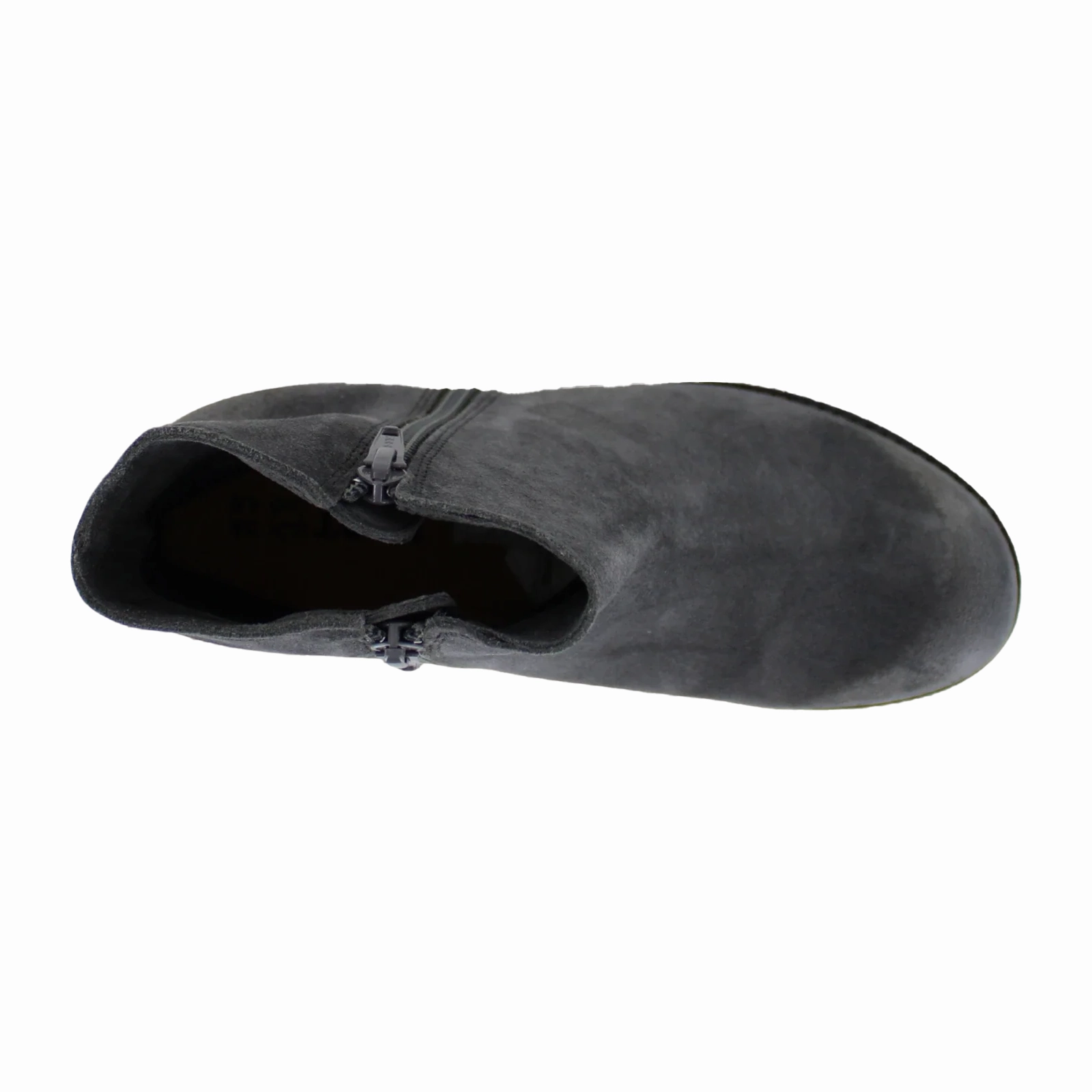 Travel Ready Naot Wander Zip Ankle Boot (Women) - Oily Midnight Suede