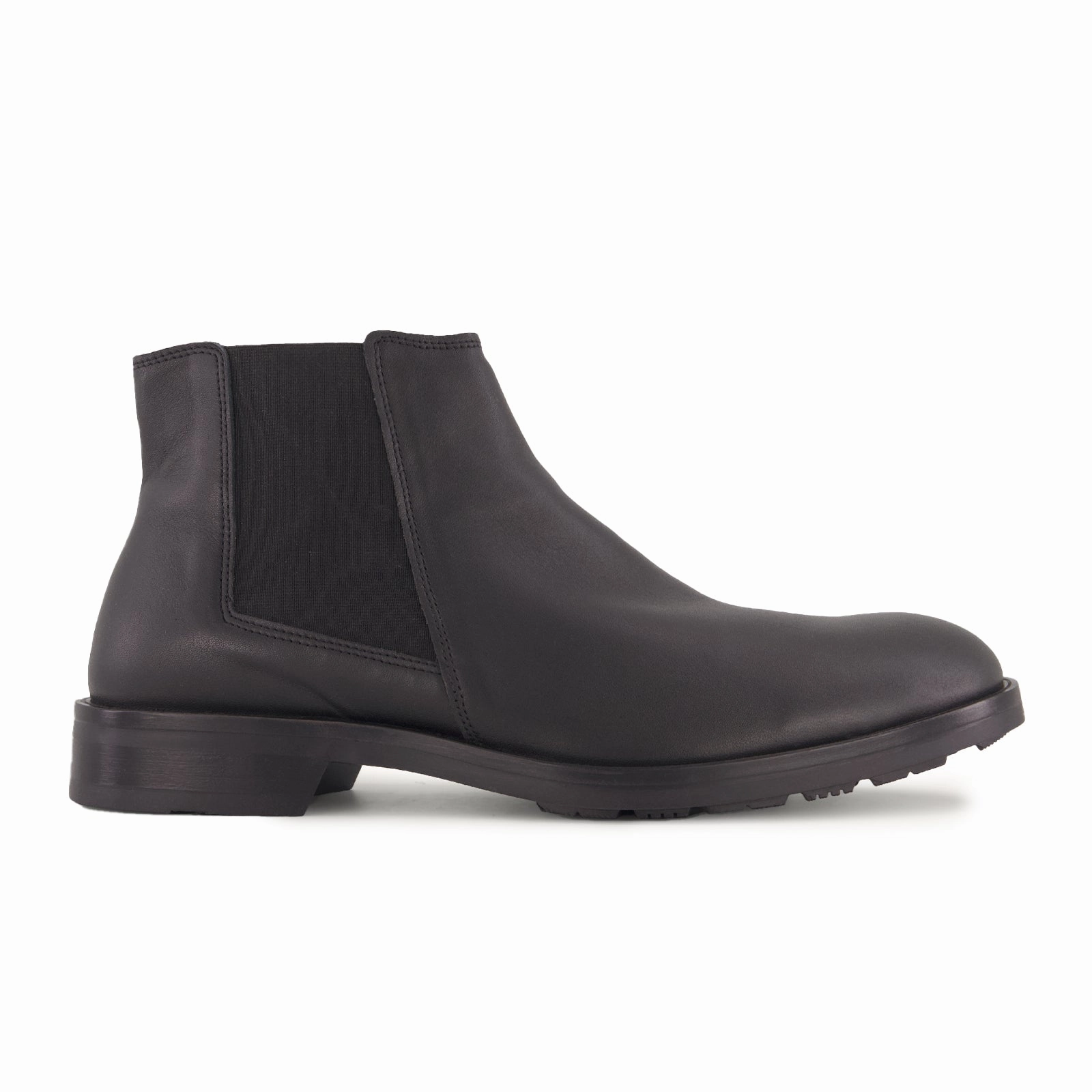 Core Style Naot Washington Chelsea Boot (Men) - Jet Black Leather