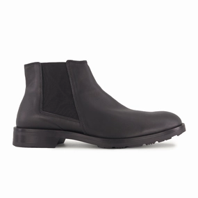 Relaxed Walk Naot Washington Chelsea Boot (Men) - Jet Black Leather