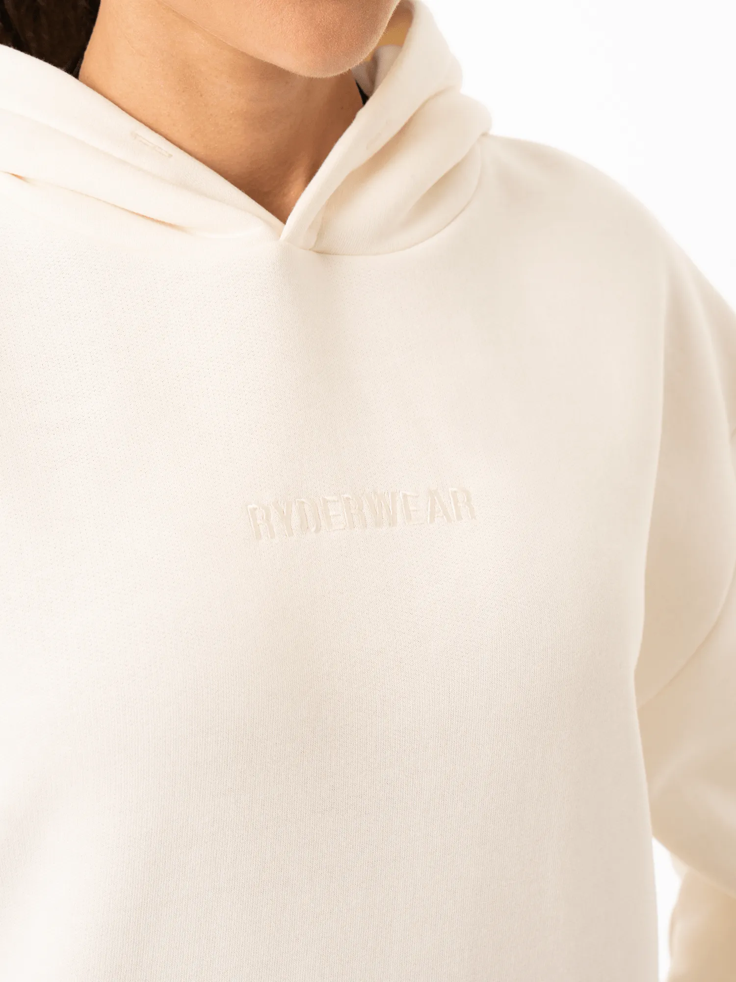 MoistureWicking Unisex Hoodie - Vanilla