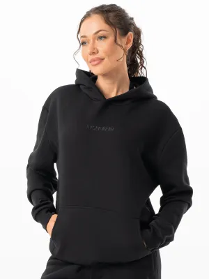 Waterproof Comfort Unisex Hoodie - Black