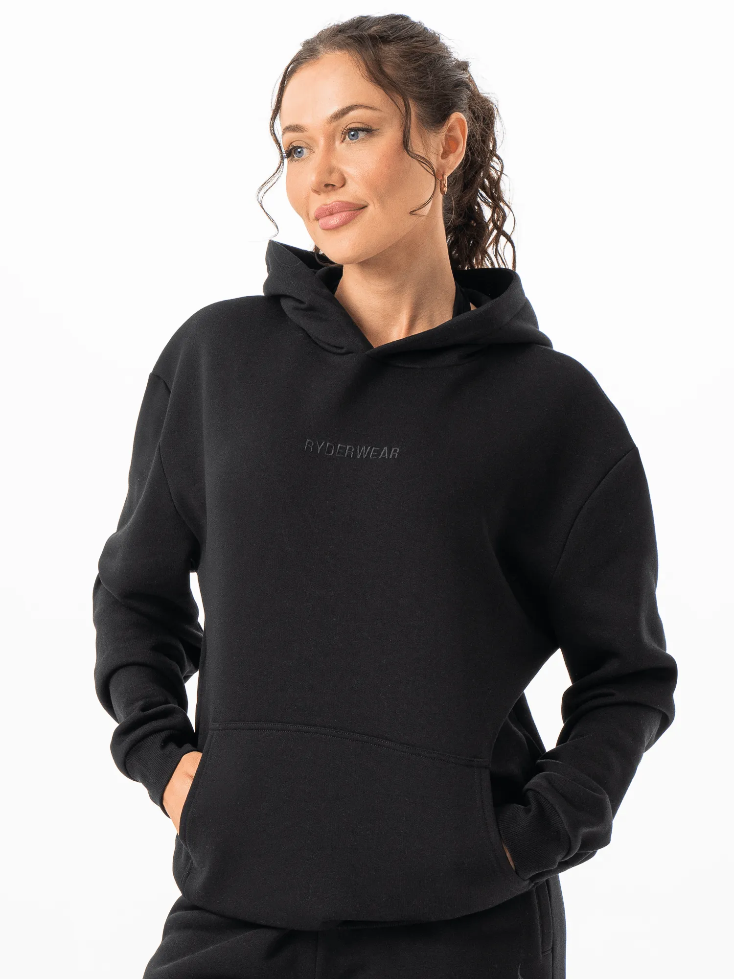 Waterproof Comfort Unisex Hoodie - Black