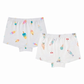 Adorable Recycled Nest Designs Kids/Boys/Girls Bamboo Underwear (2 Pack) - Sweet Treats