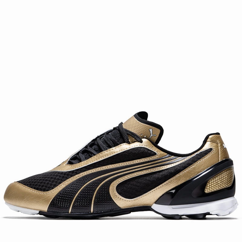Work Readywear Casual Everyday Footwear Puma V-S1 Metallic - Gold/Black