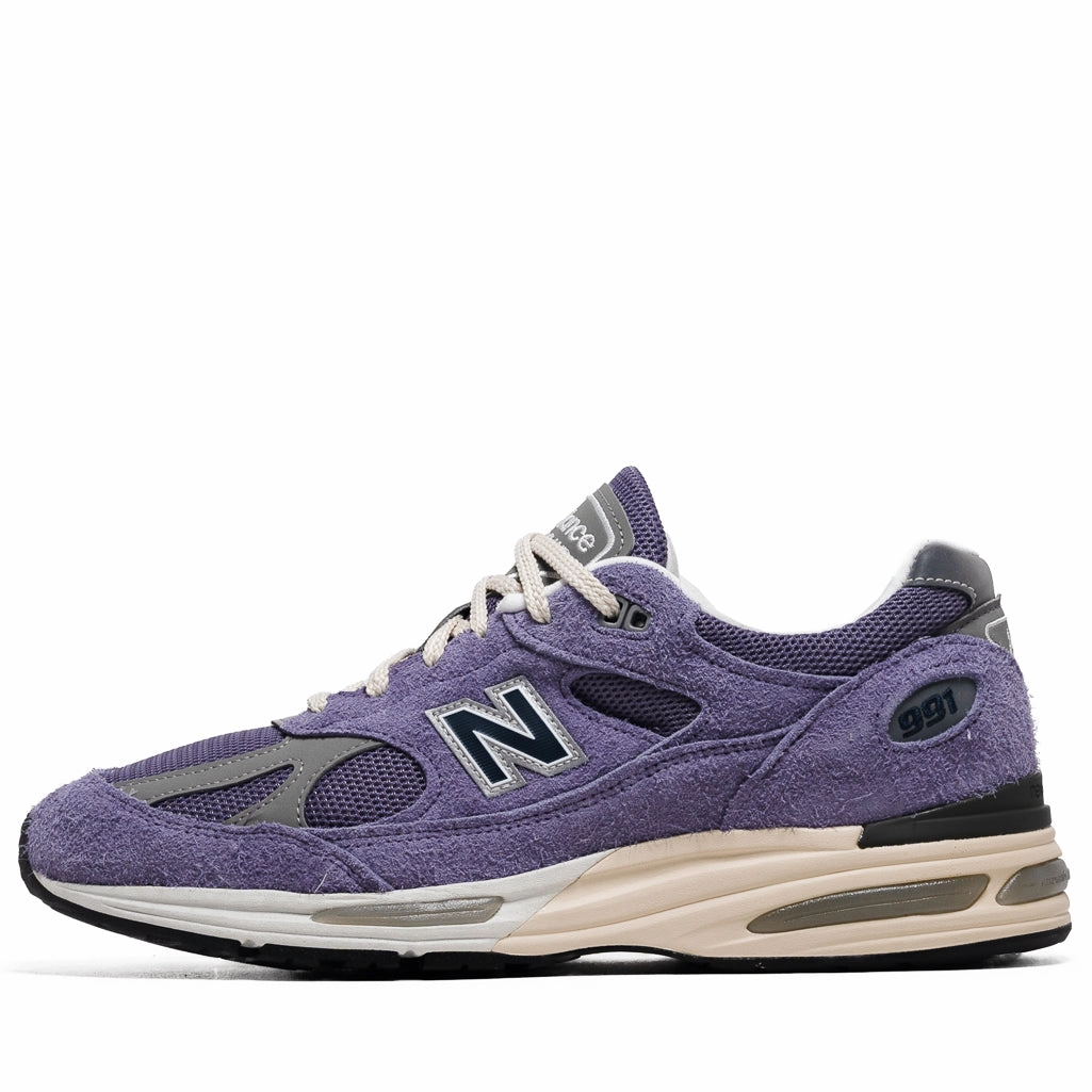 New Balance Made in UK 991v2 'Grounded Pastels' - Dusk/Purple Sage Sleek Silhouette Step Steady
