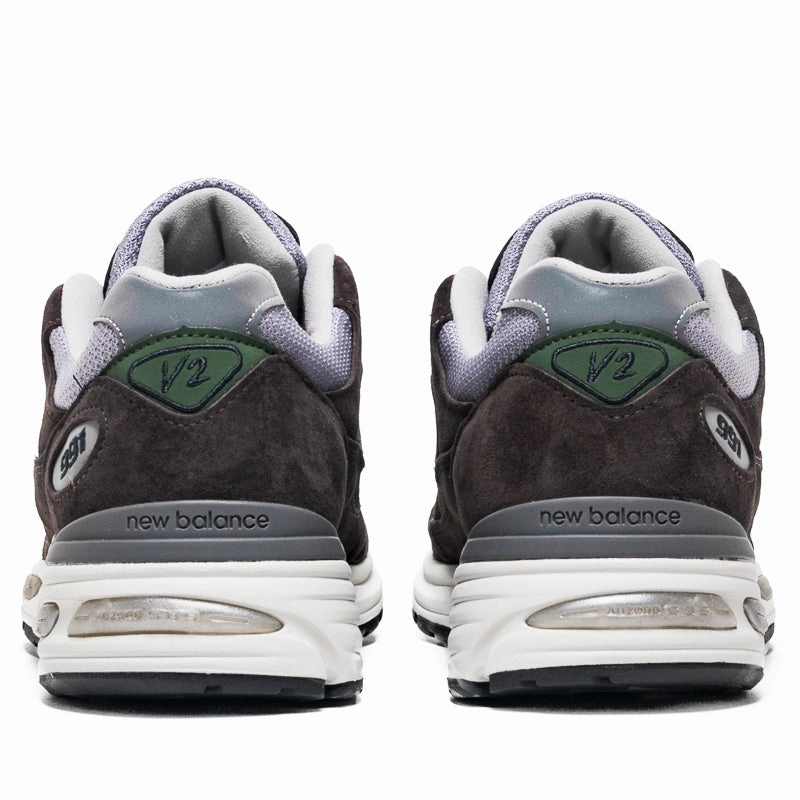 Hold Power Sole Hold New Balance Made in UK 991v2 - Licorice/Lavender Gray