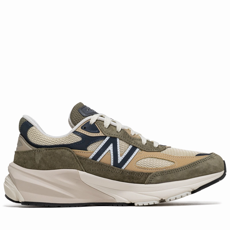 New Balance Made in USA 990v6 - Dark Camo/Incense Step True Italian Craftsmanship