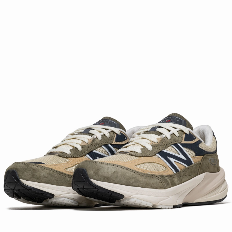 New Balance Made in USA 990v6 - Dark Camo/Incense Step Steady Comfortable walking shoes