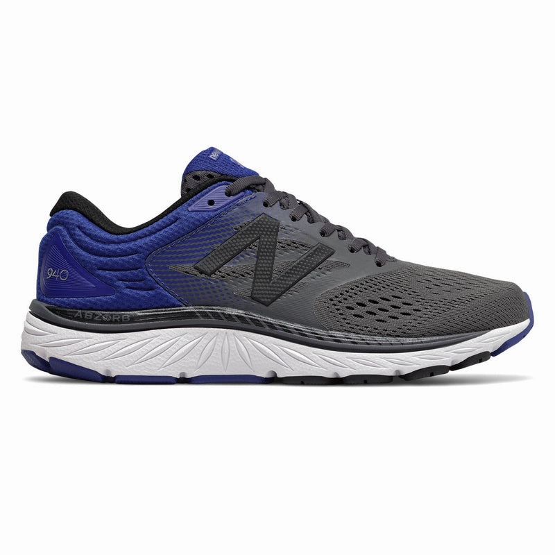 Ventilated Upper low - top running shoes New Balance Men's M940 Magnet/Marine Blue
