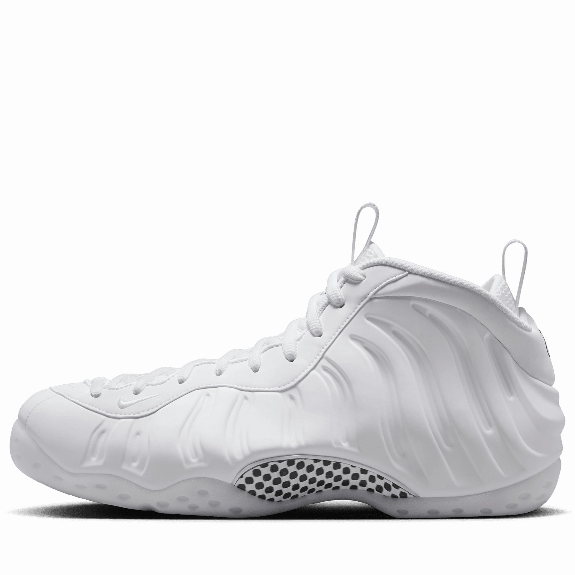 Crocodile Embossed Nike Air Foamposite One - White