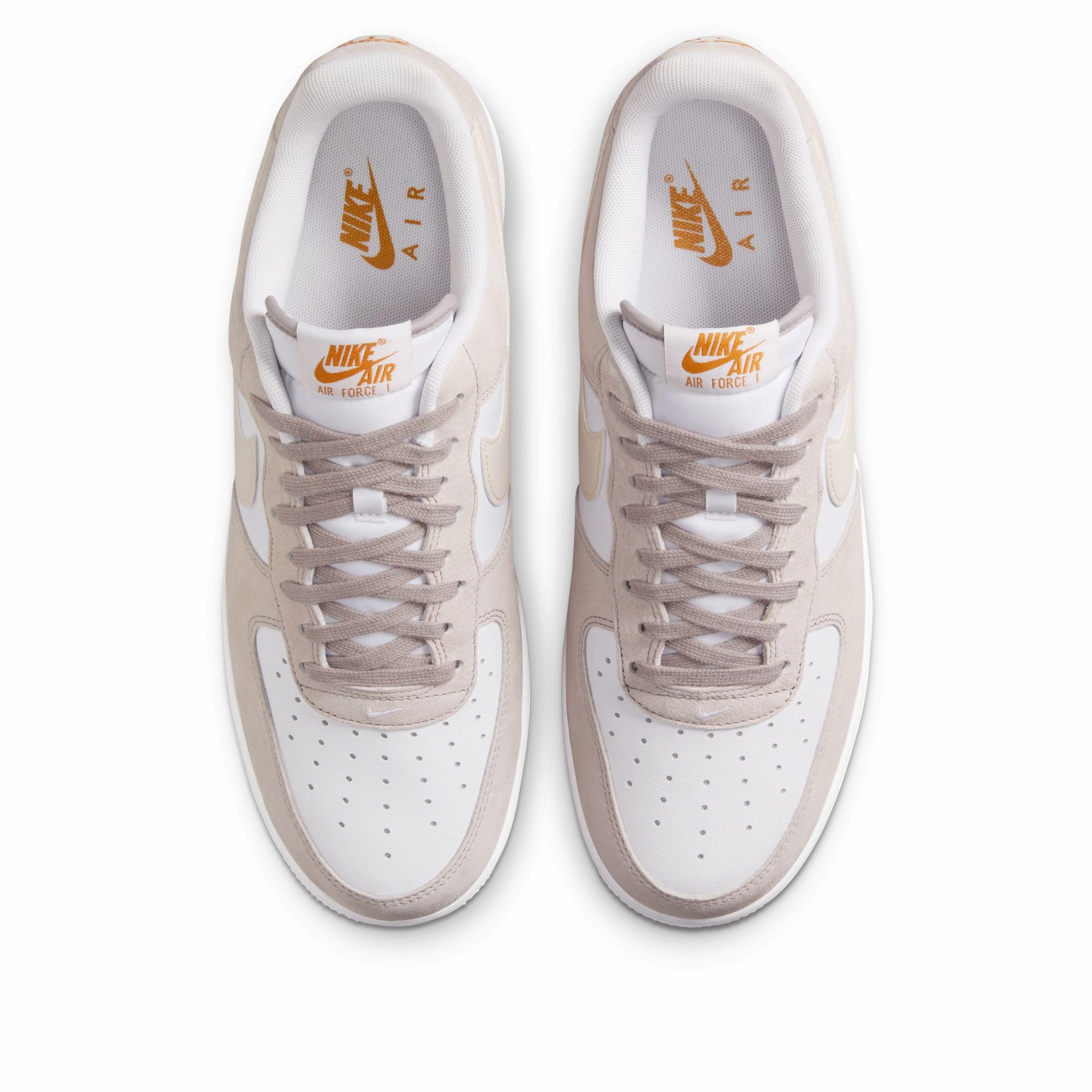 Walk Long Toe Power Nike Air Force 1 '07 - College Grey/Light Orewood Brown