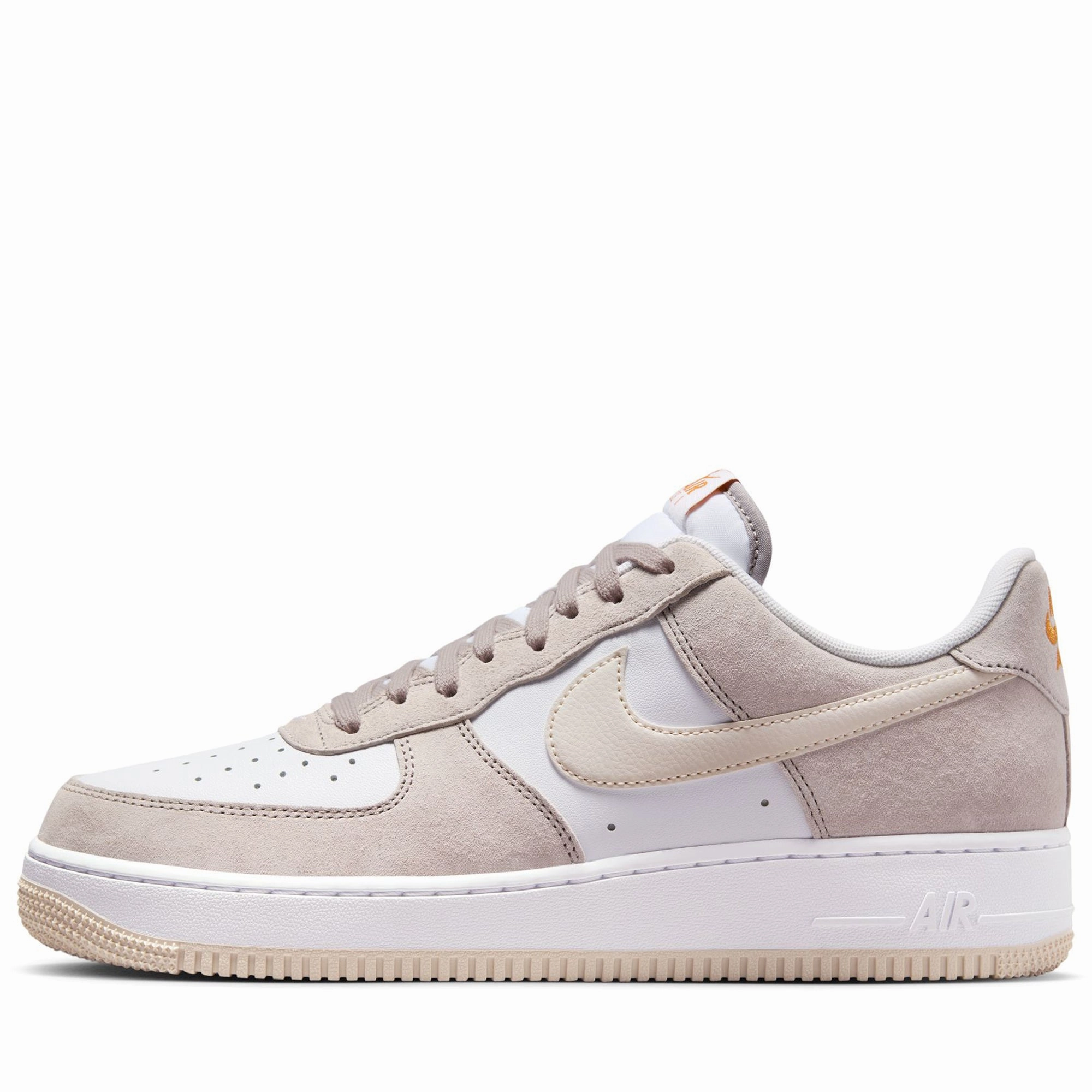 Metal Accents Compact Form Nike Air Force 1 '07 - College Grey/Light Orewood Brown