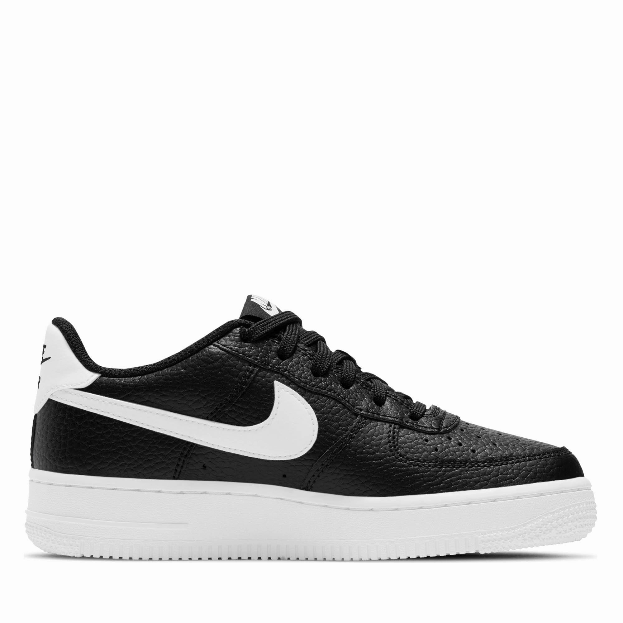 Form Neat Durable Slip-ons Nike Air Force 1 (GS) - Black/White