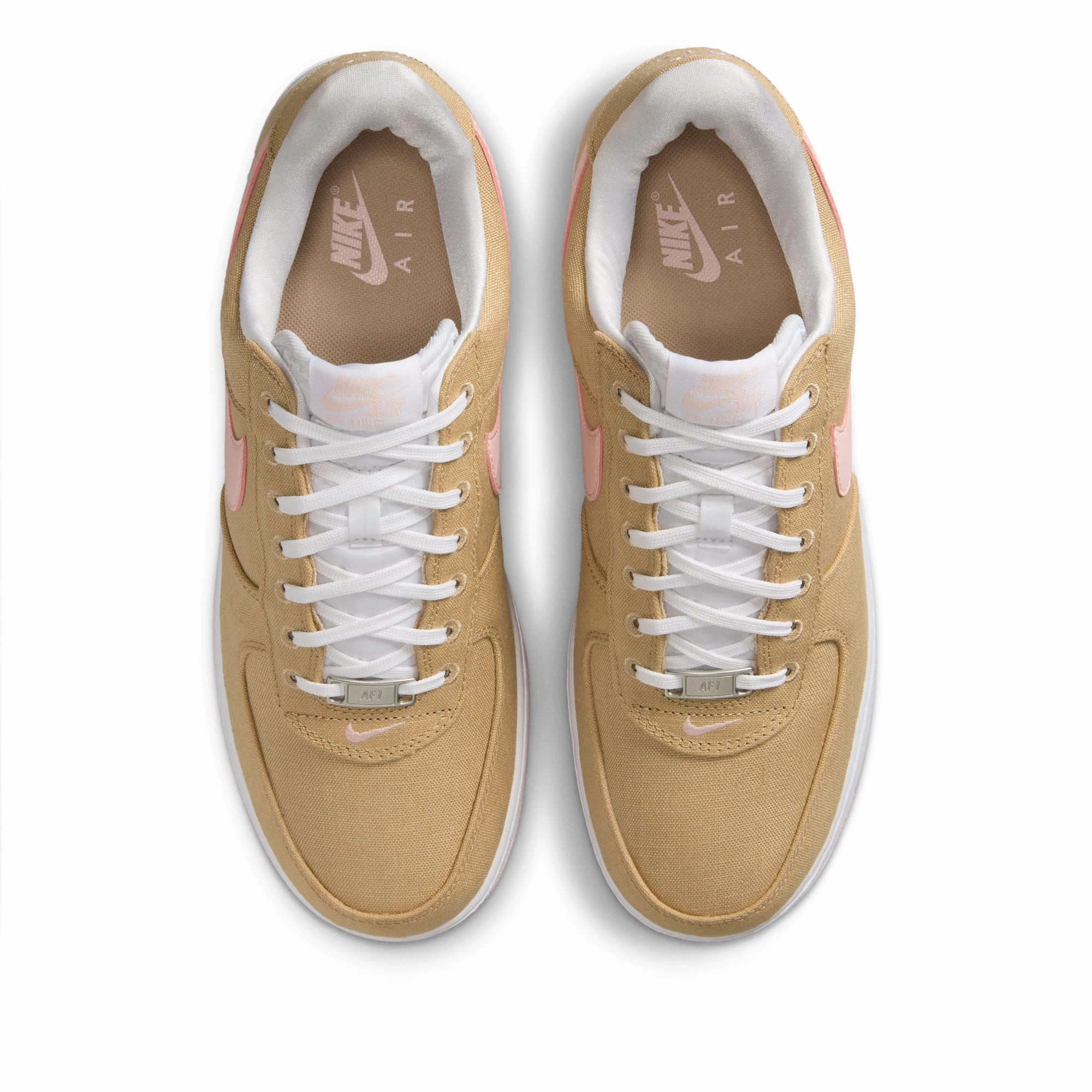 Soft Padding Soft Pace Nike Air Force 1 Retro 'Linen Canvas' - Linen/Atmosphere