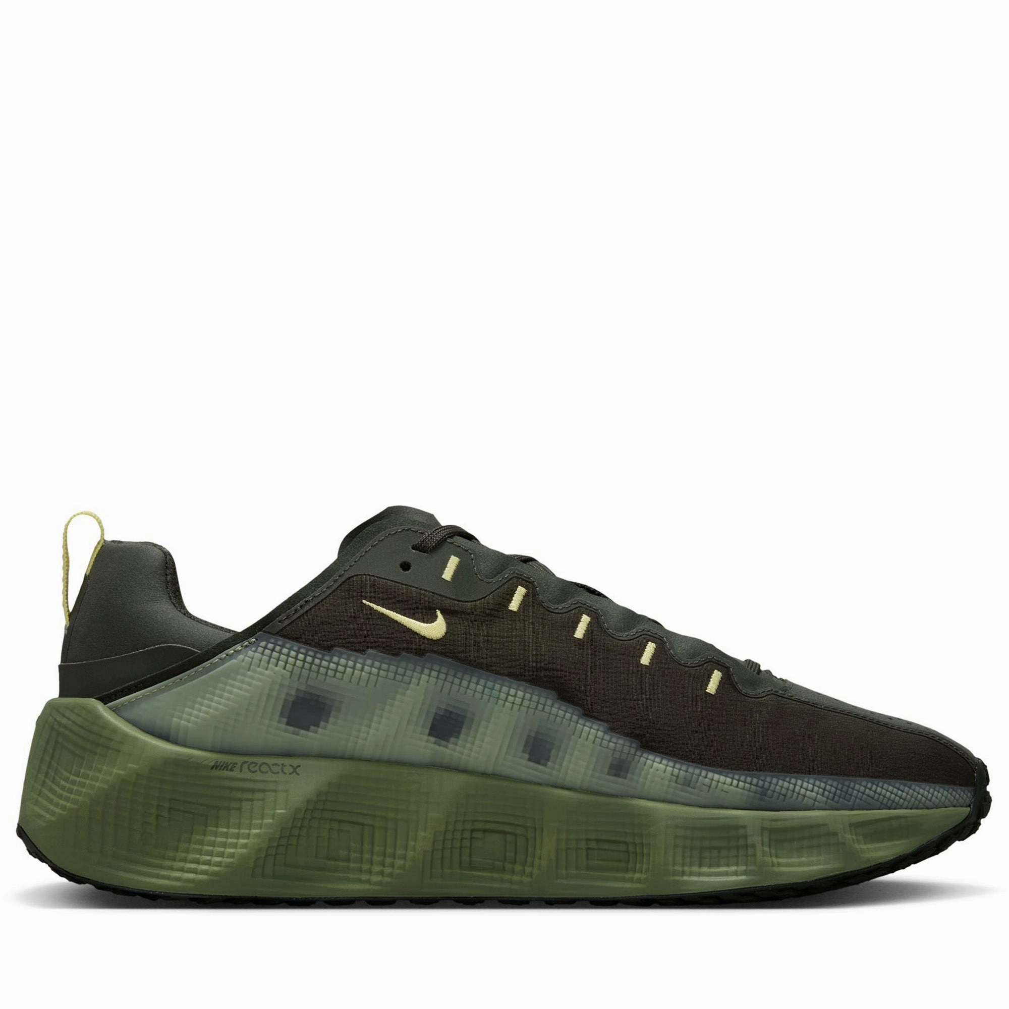 Nike Ava Rover - Sequoia/Soft Yellow Slip-On Convenience