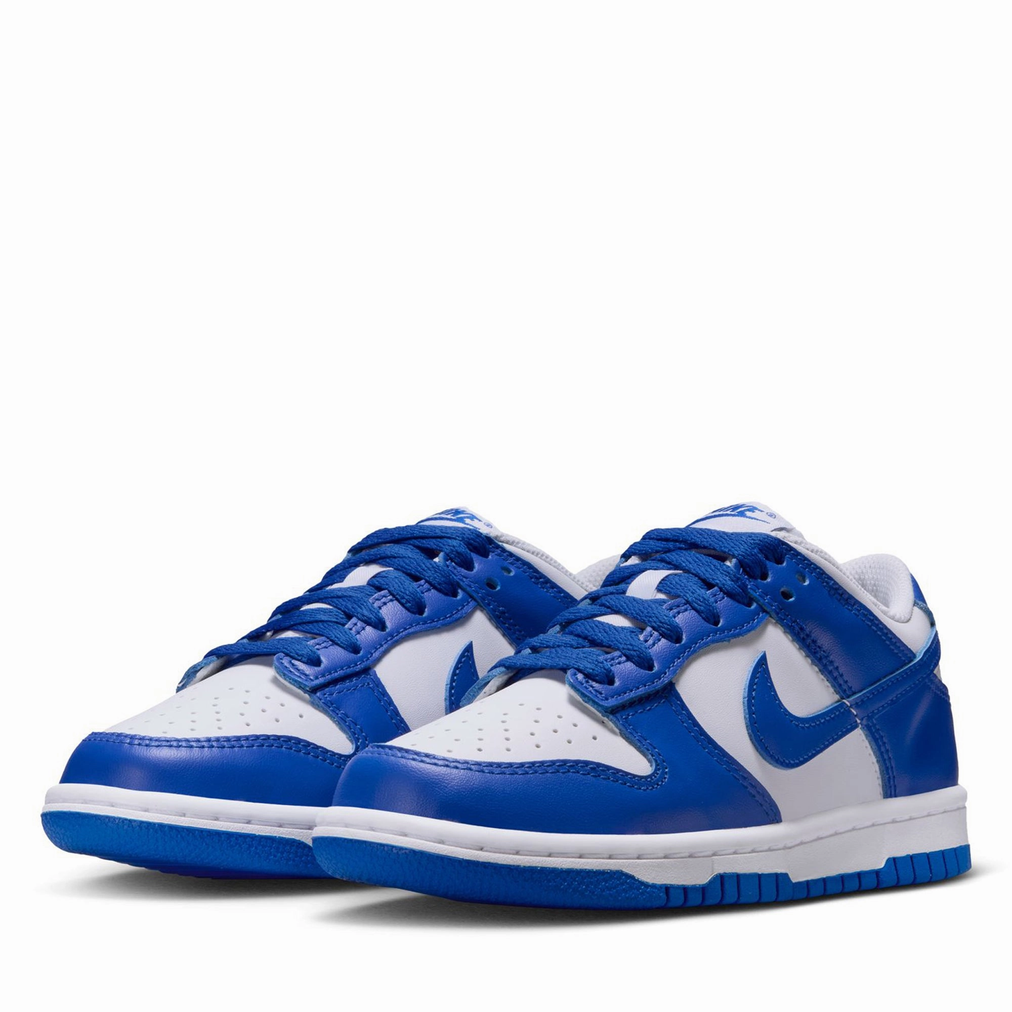 Nike Dunk Low (GS) - White/Hyper Royal German Engineering Fast Glide