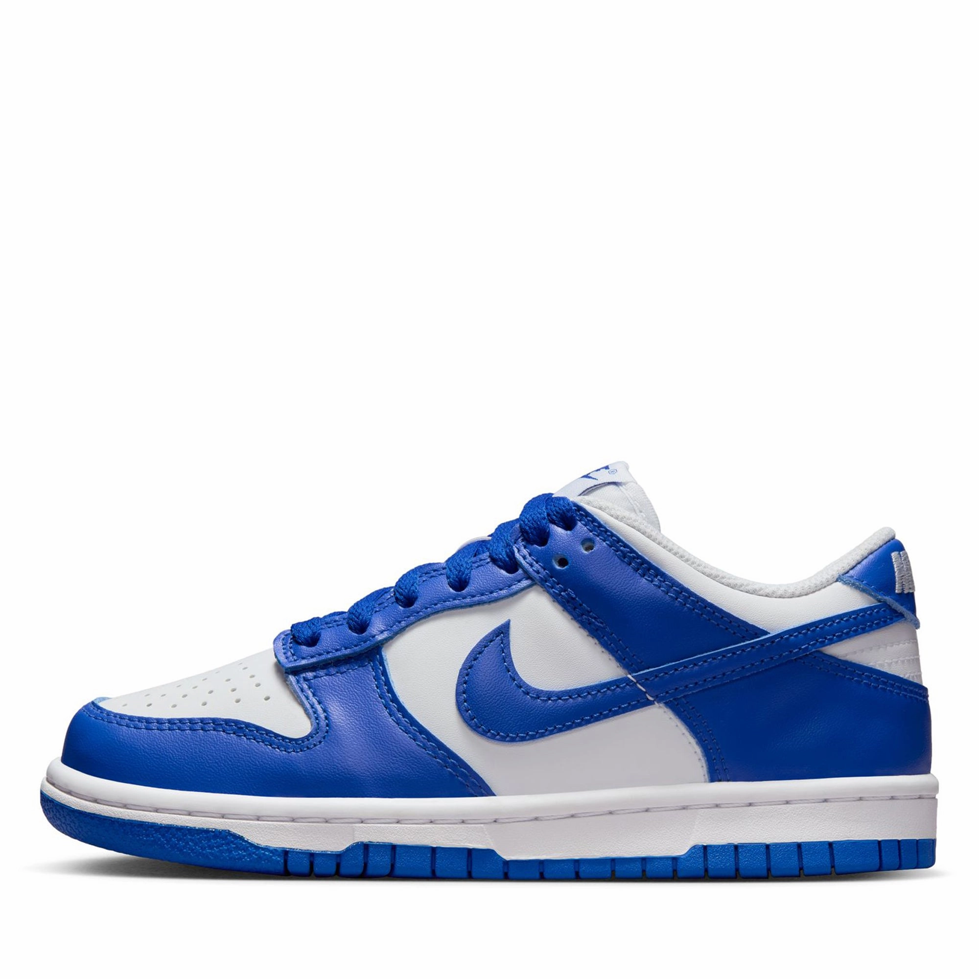 Smart Design Walk Bold Nike Dunk Low (GS) - White/Hyper Royal