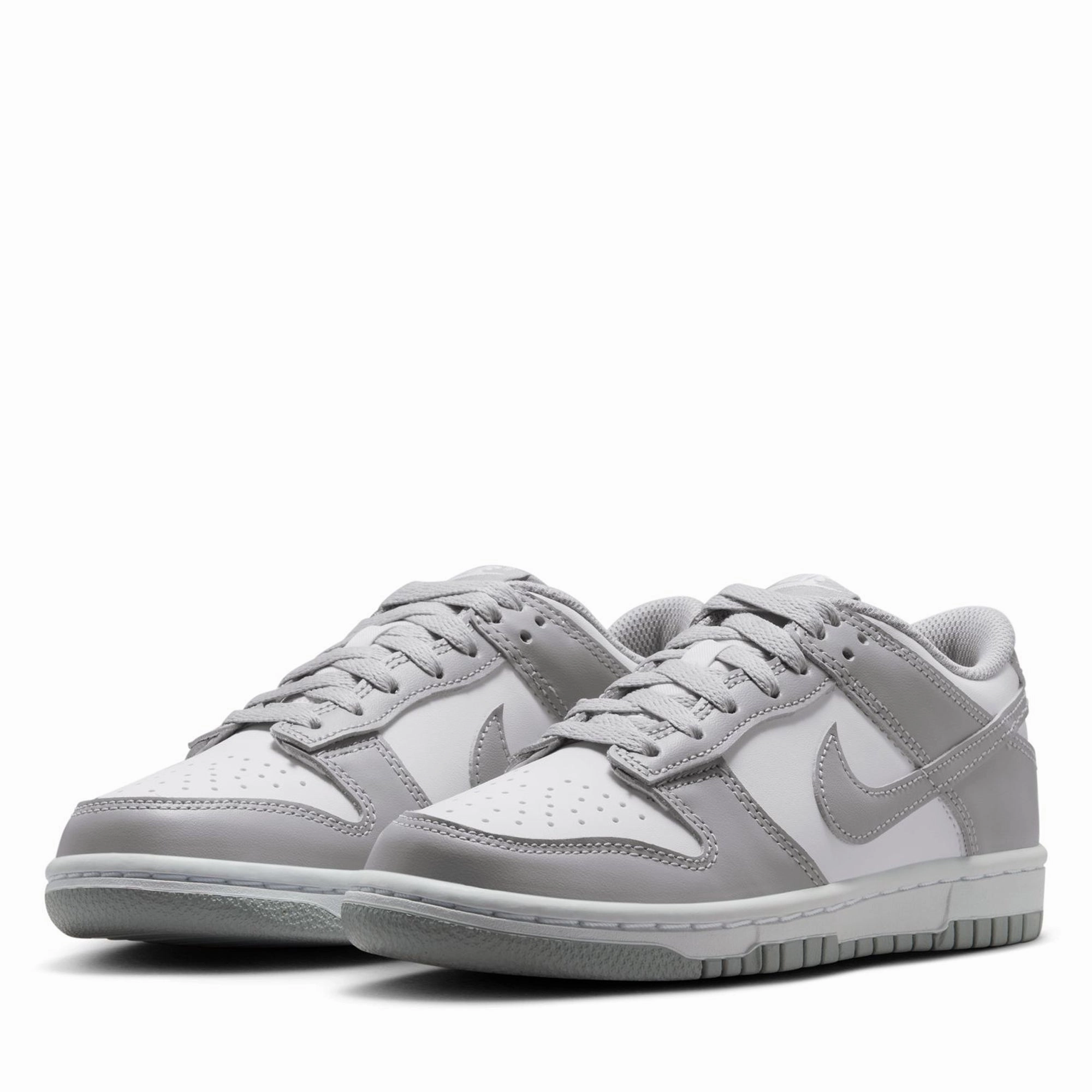 Nike Dunk Low (GS) - White/Light Smoke Grey Urban Dawn
