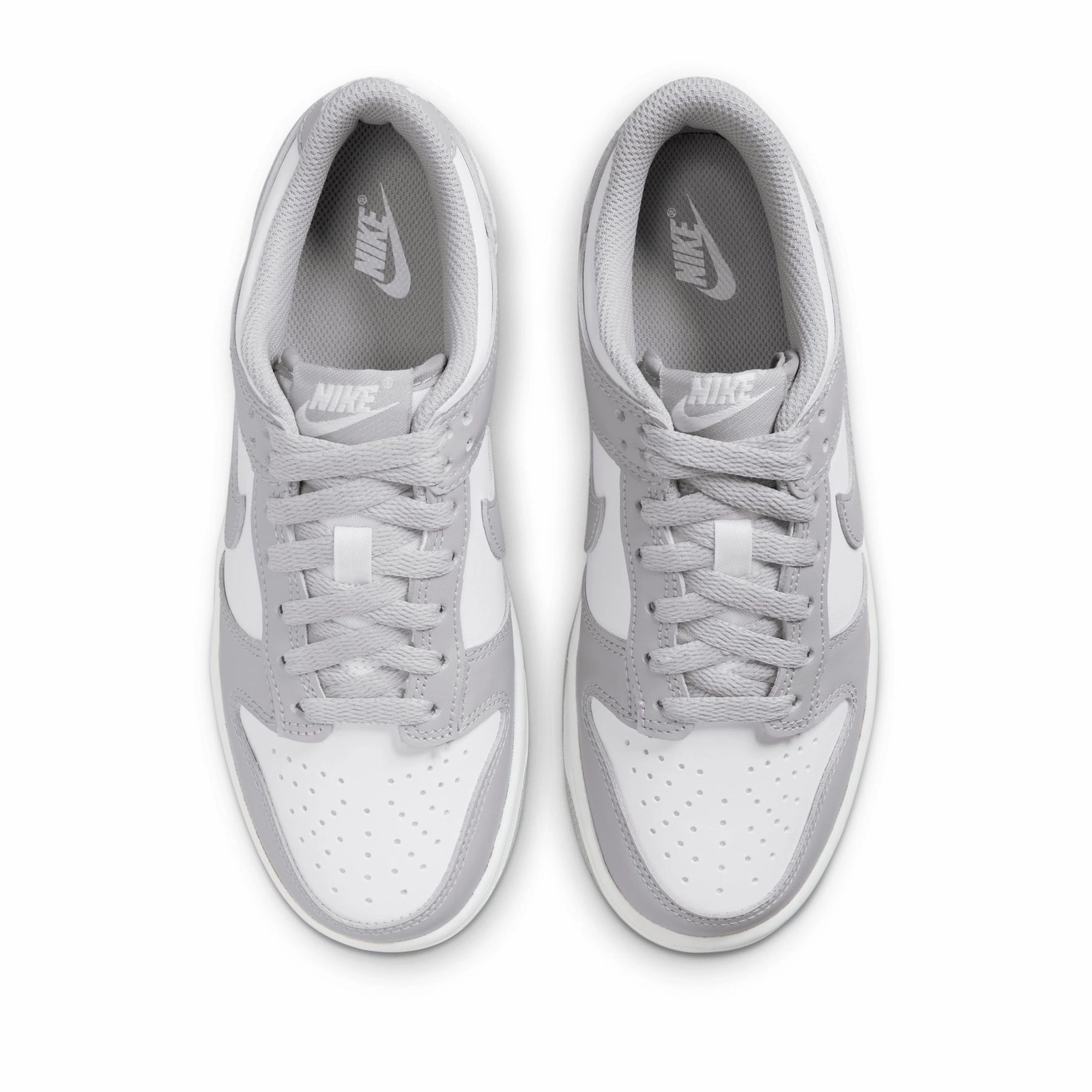 Nike Dunk Low (GS) - White/Light Smoke Grey Calm Mood Swift Stride