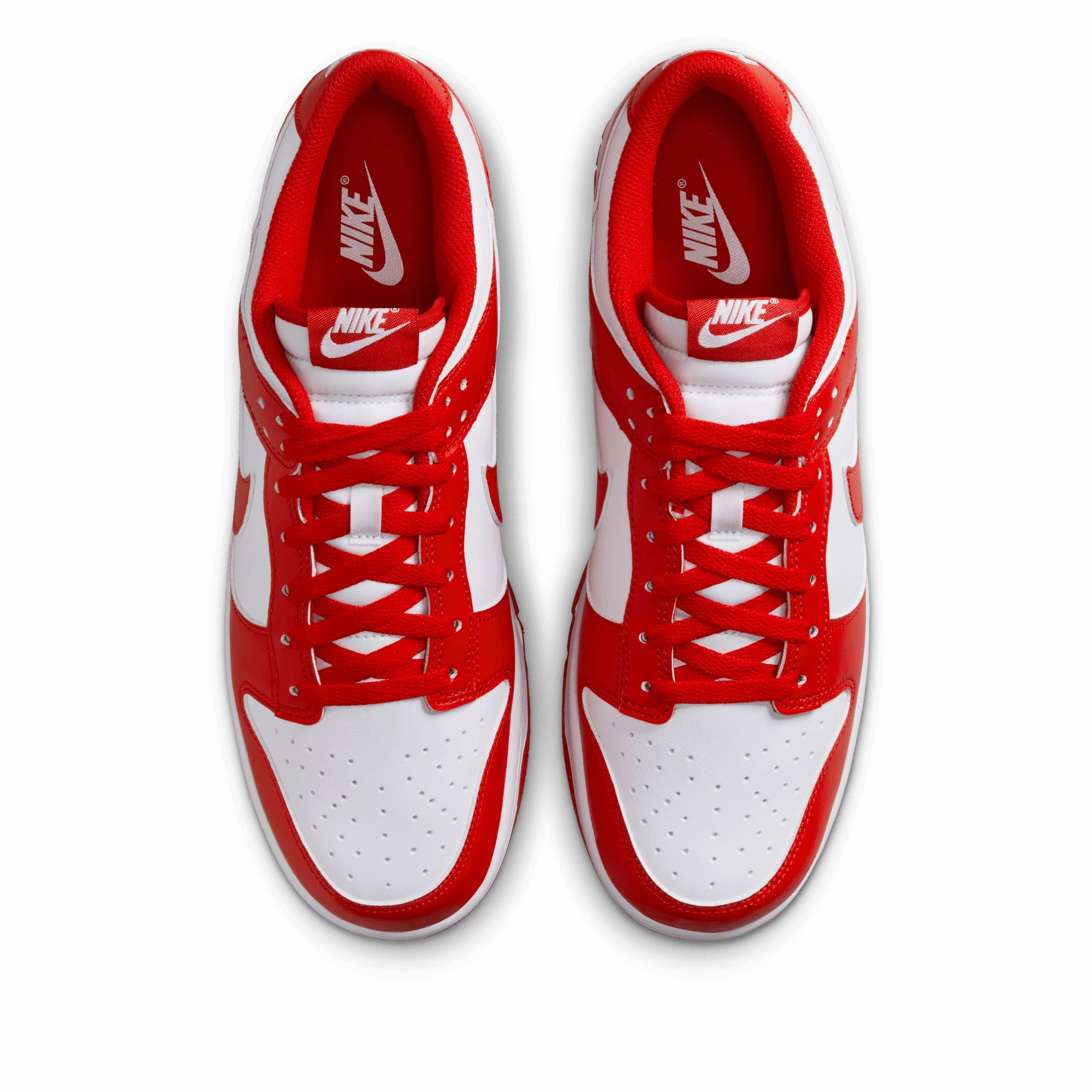 Nike Dunk Low Retro - White/University Red Strong Walk Bold Path