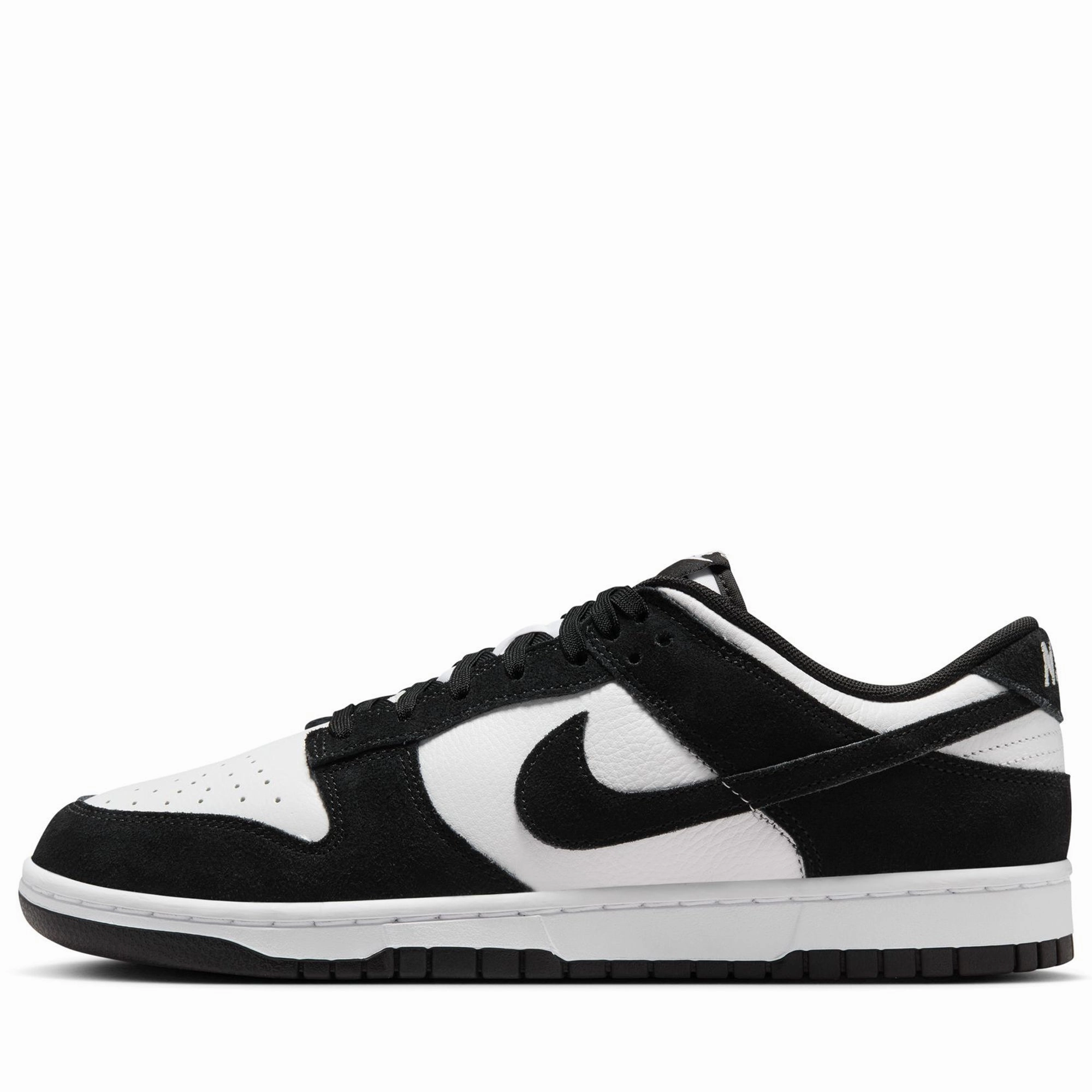 Sole Guard Green Path Nike Dunk Low Retro SE 'Suede Panda' - White/Black