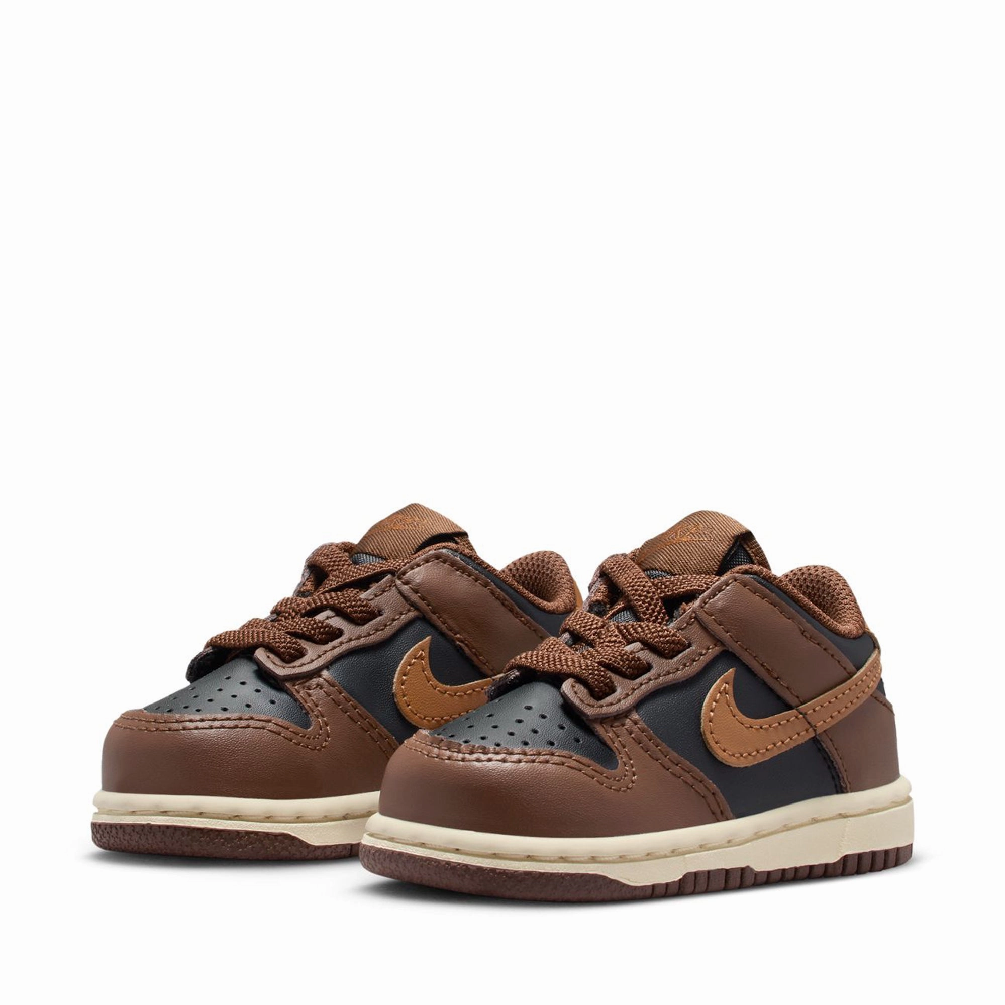 Comfort Fit Yacht Club Nike Dunk Low (TD) - Black/British Tan