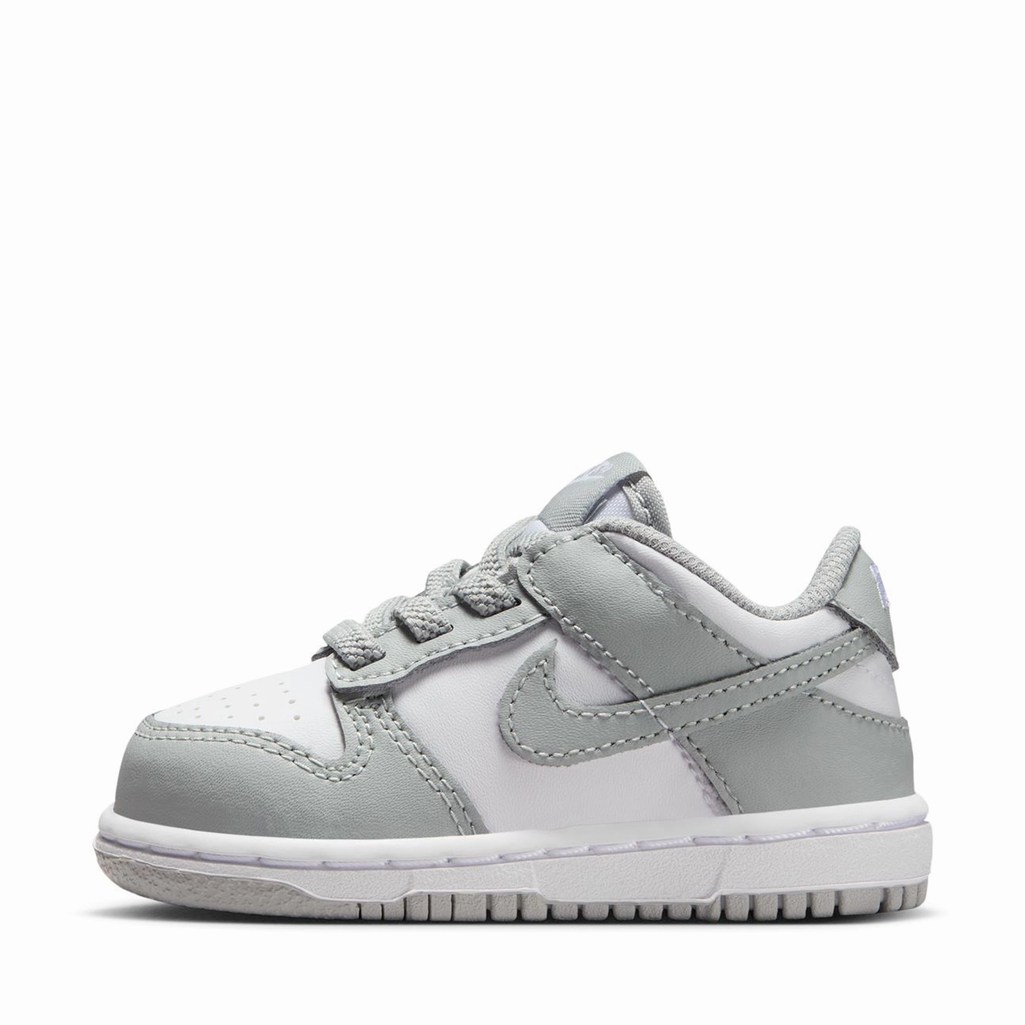 Nike Dunk Low (TD) - White/Light Smoke Grey Walk Sure