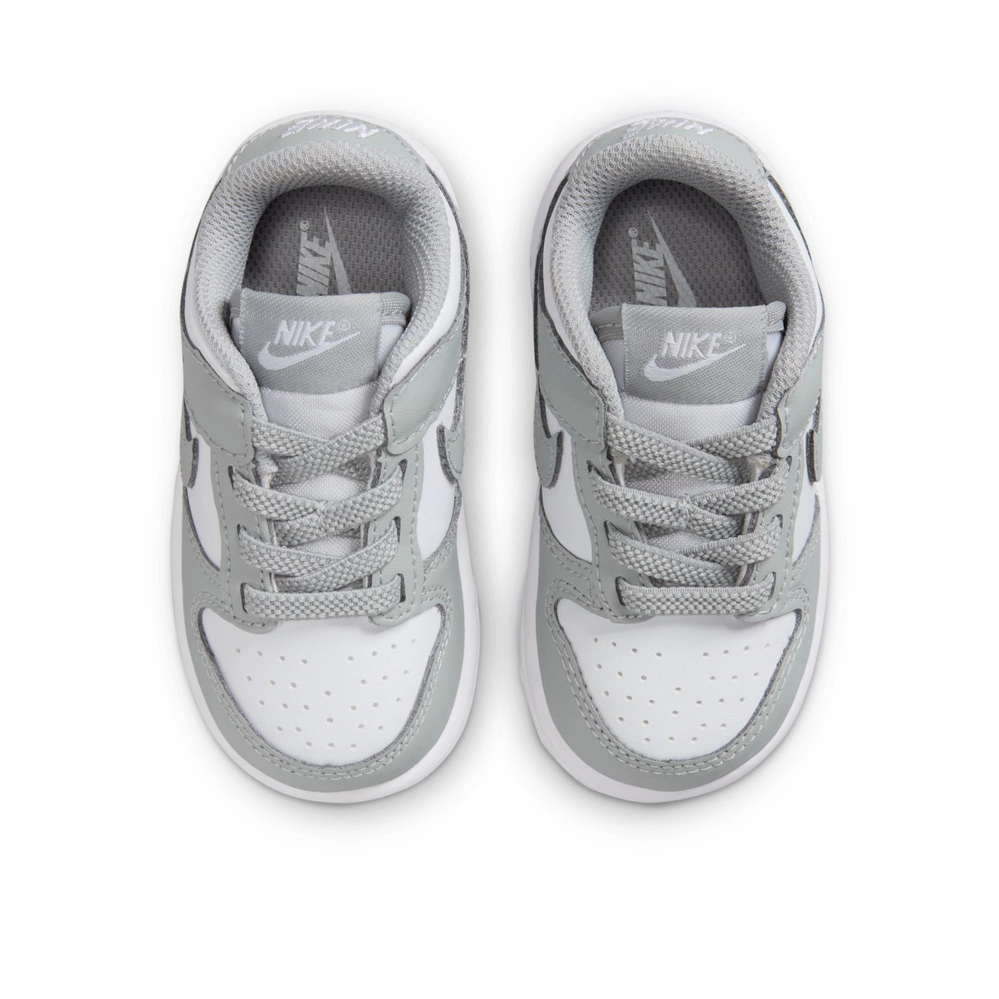 Calm Pace Bright Step Nike Dunk Low (TD) - White/Light Smoke Grey