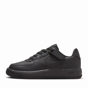 Flex Path Nike Force 1 Low EasyOn (PS) - Black/Black