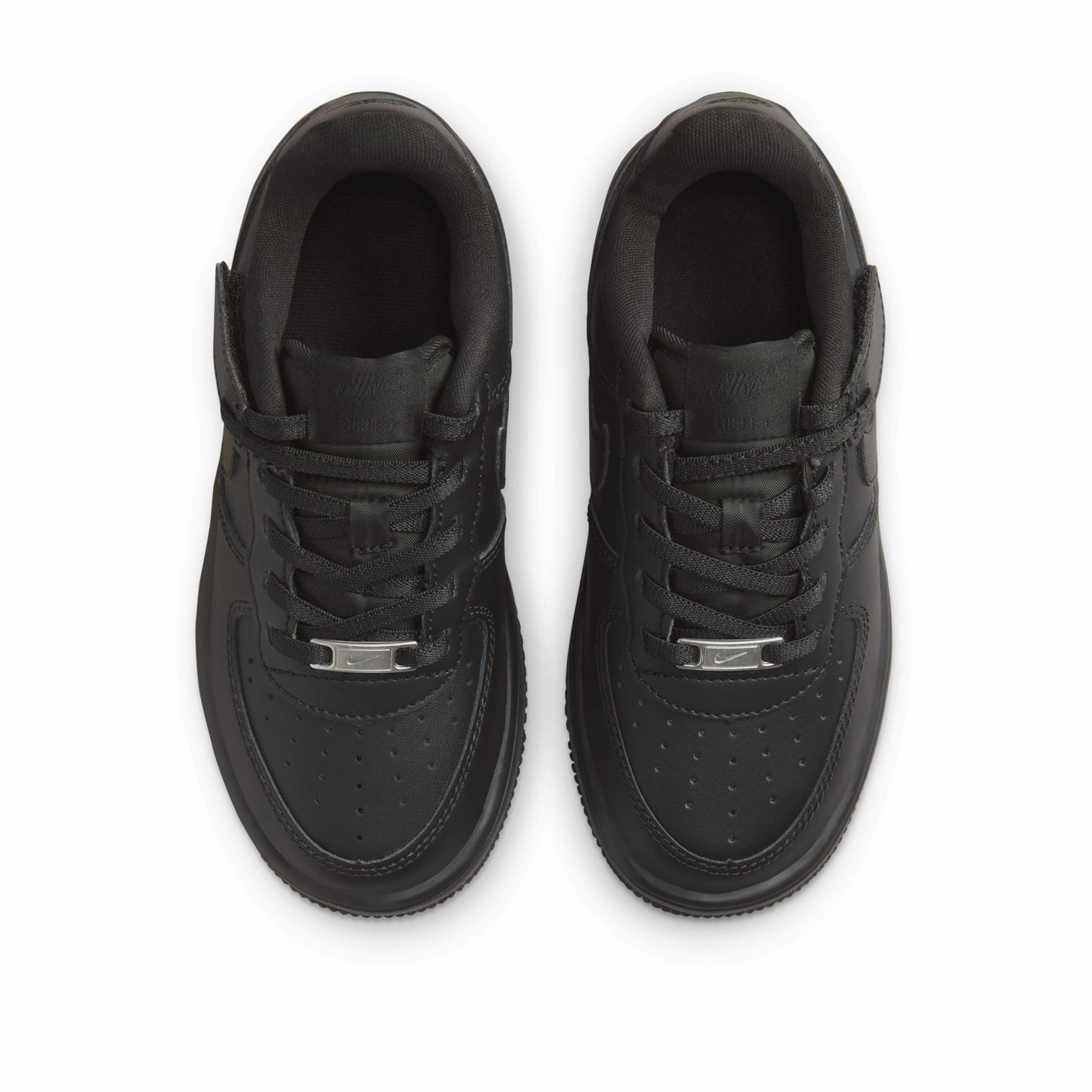 Nike Force 1 Low EasyOn (PS) - Black/Black Swift Flow Modern Twist