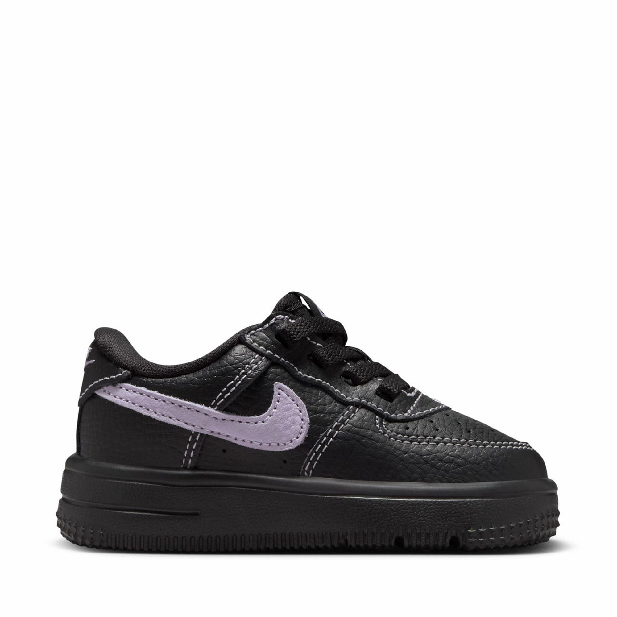Weekend Pace Nike Force 1 Low LV8 Easyon (TD) - Black/Hydrangeas