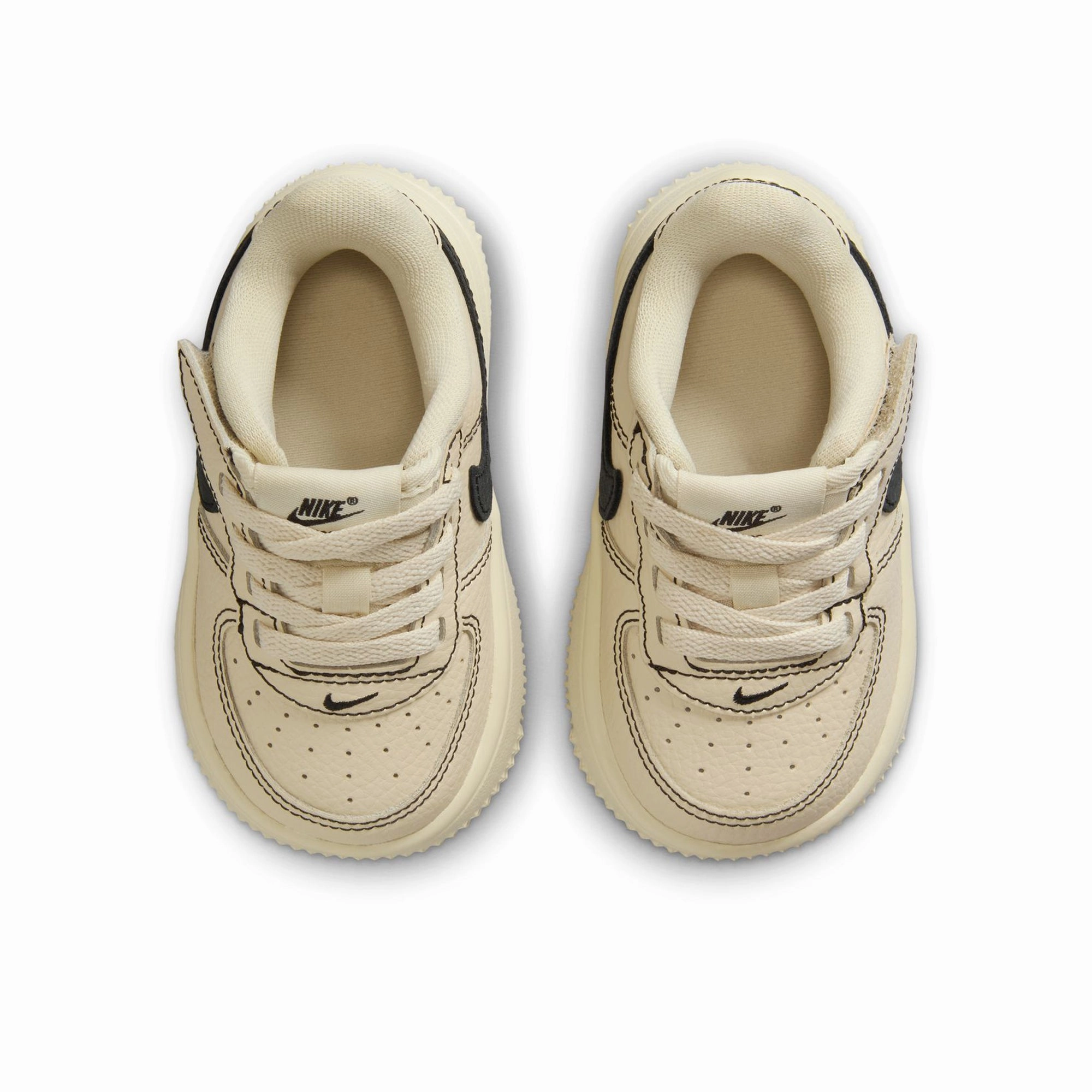 Nike Force 1 Low LV8 EasyOn (TD) - Light Khaki/Black Market Walk