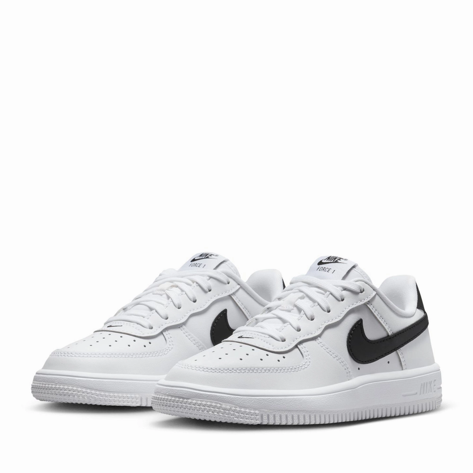 Nike Force 1 Low (PS) - White/Black Water   Resistant
