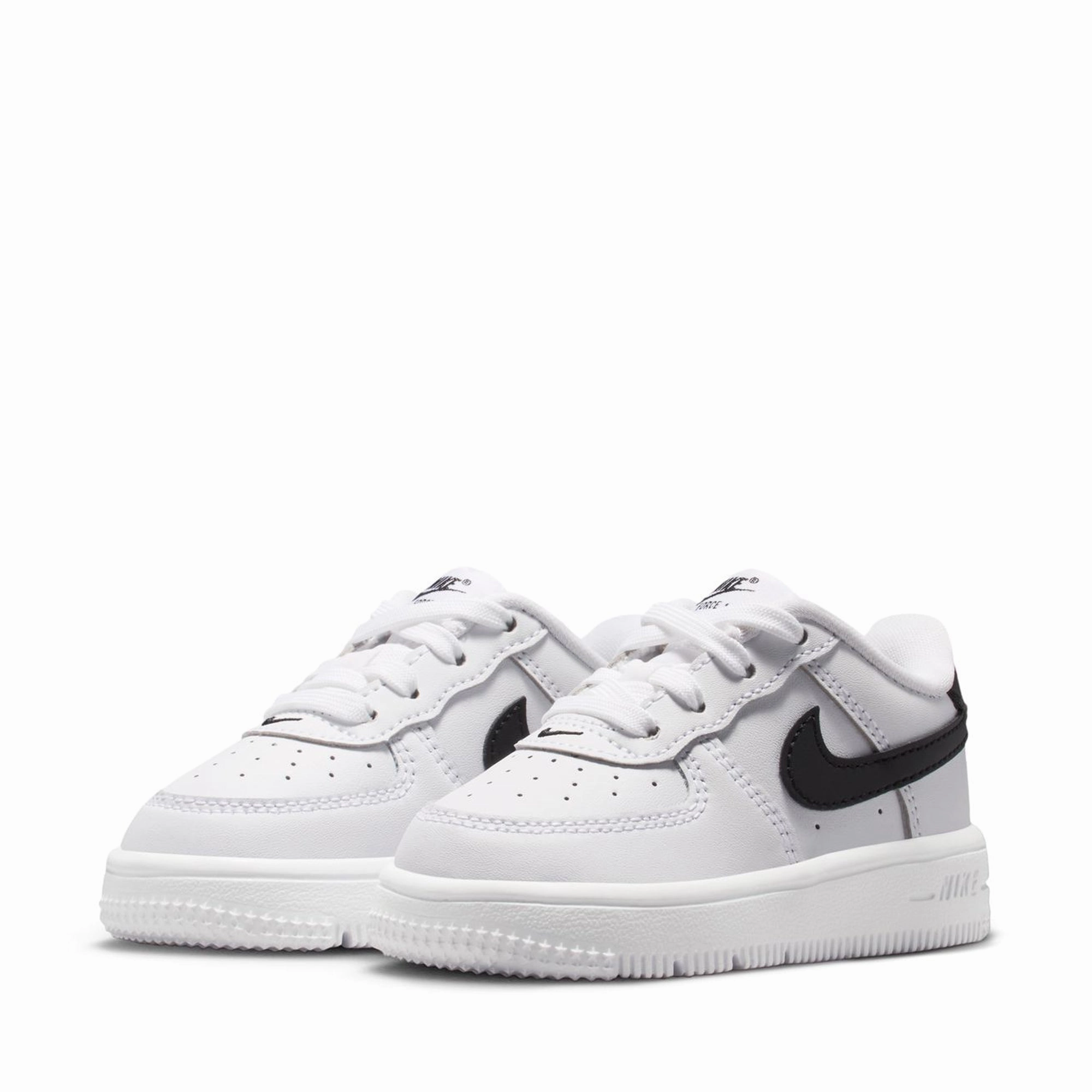 Minimal Shape Nike Force 1 Low (TD) - White/Black