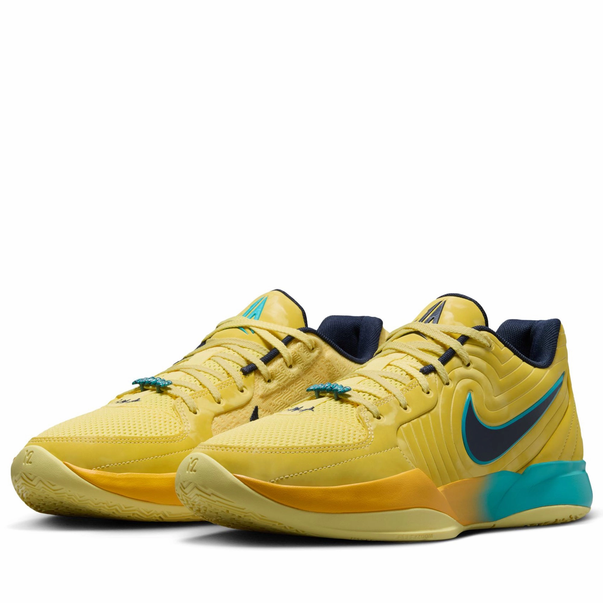 Nike Ja 2 - Soft Yellow/Obsidian Active Dash Easy-to-Wear Shoes