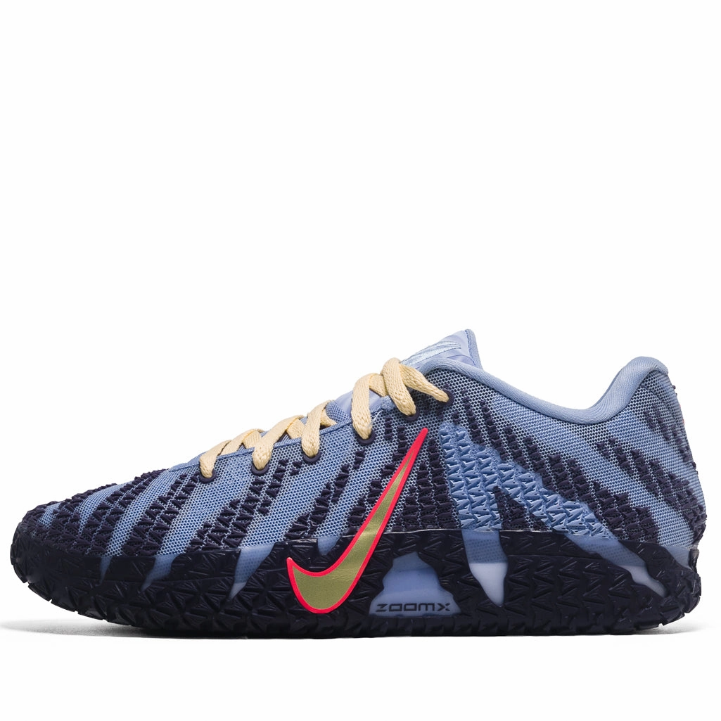 Nike Ja 3 'Channel 12' - University Gold/Purple Dynasty Air Steps All-day Walking Shoes