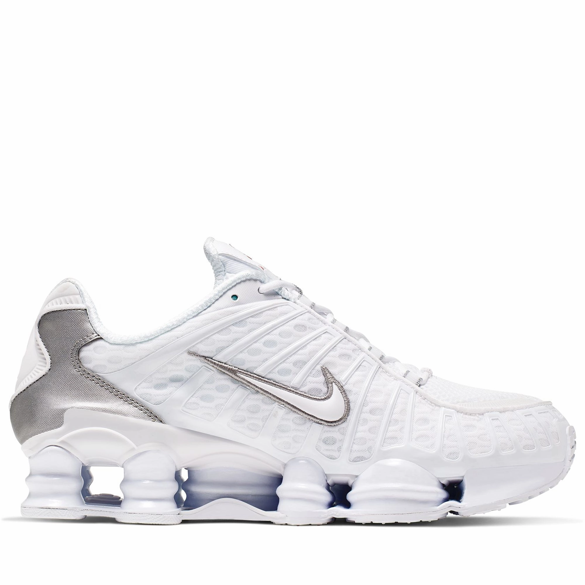 Nike Shox TL - White/Metallic Silver Open Guard