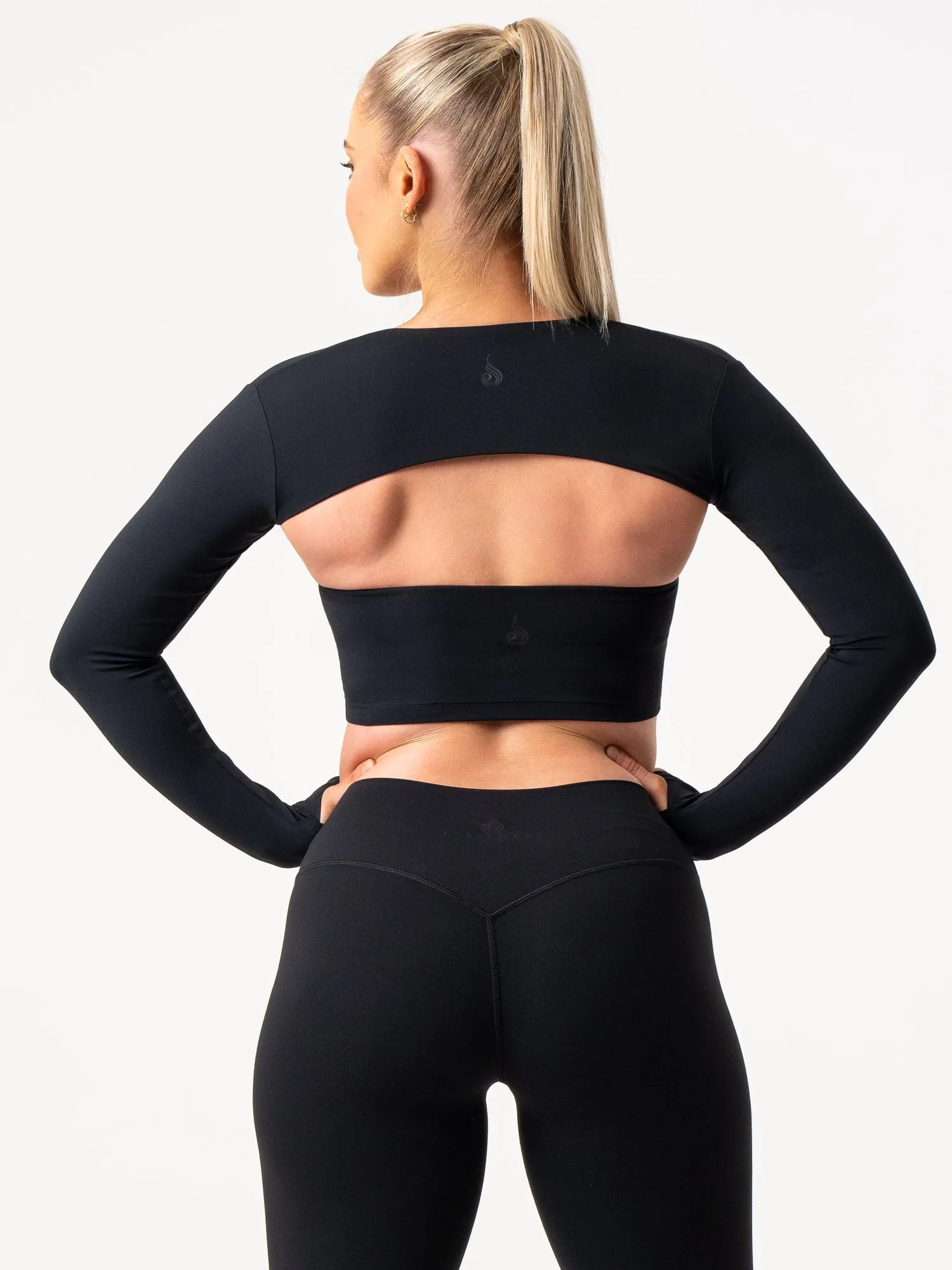 WrinkleFree Fabric NKD Bolero - Black