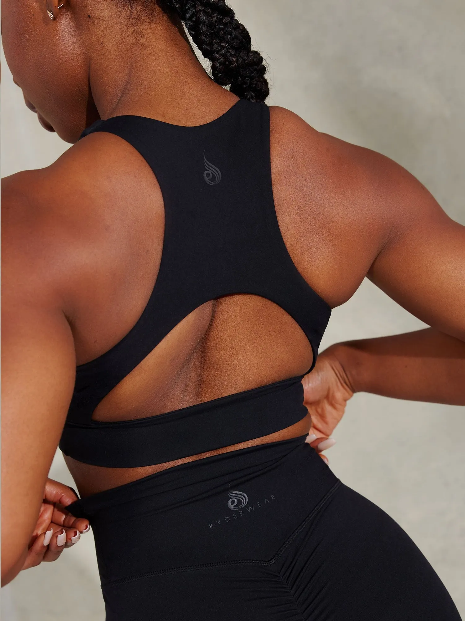 Flexible Support NKD Embody Sports Bra - Black
